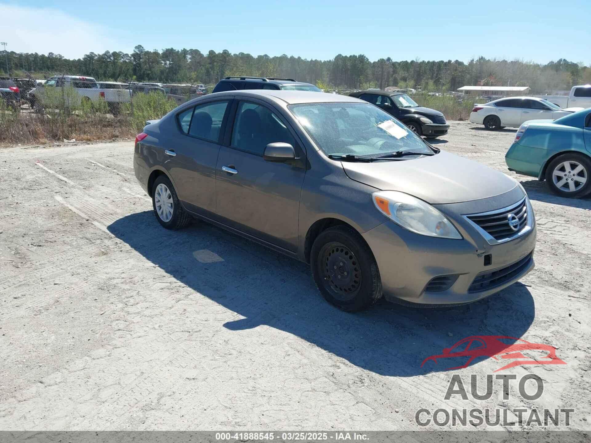 NISSAN VERSA 2013 - 3N1CN7AP2DL841722