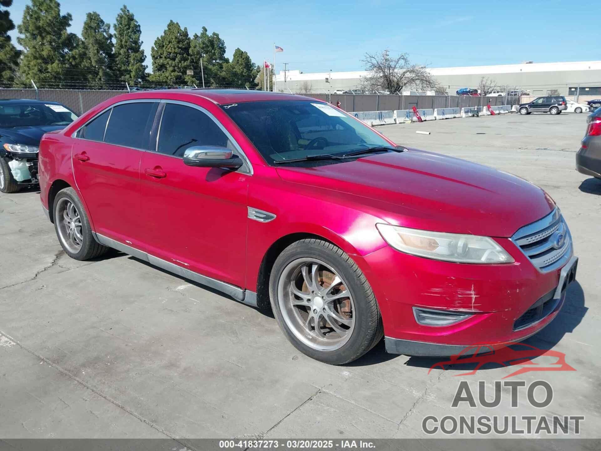 FORD TAURUS 2012 - 1FAHP2FW2CG106750