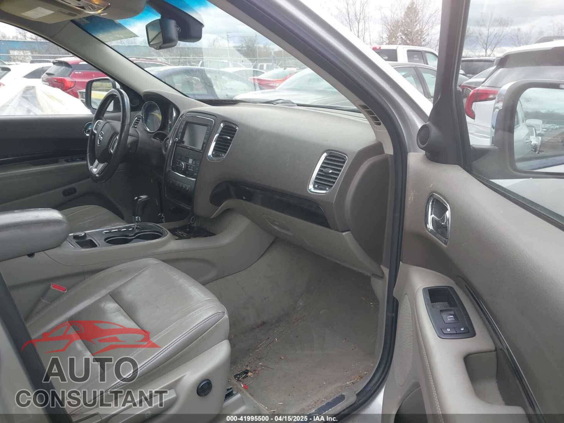 DODGE DURANGO 2012 - 1C4SDJDT7CC309362