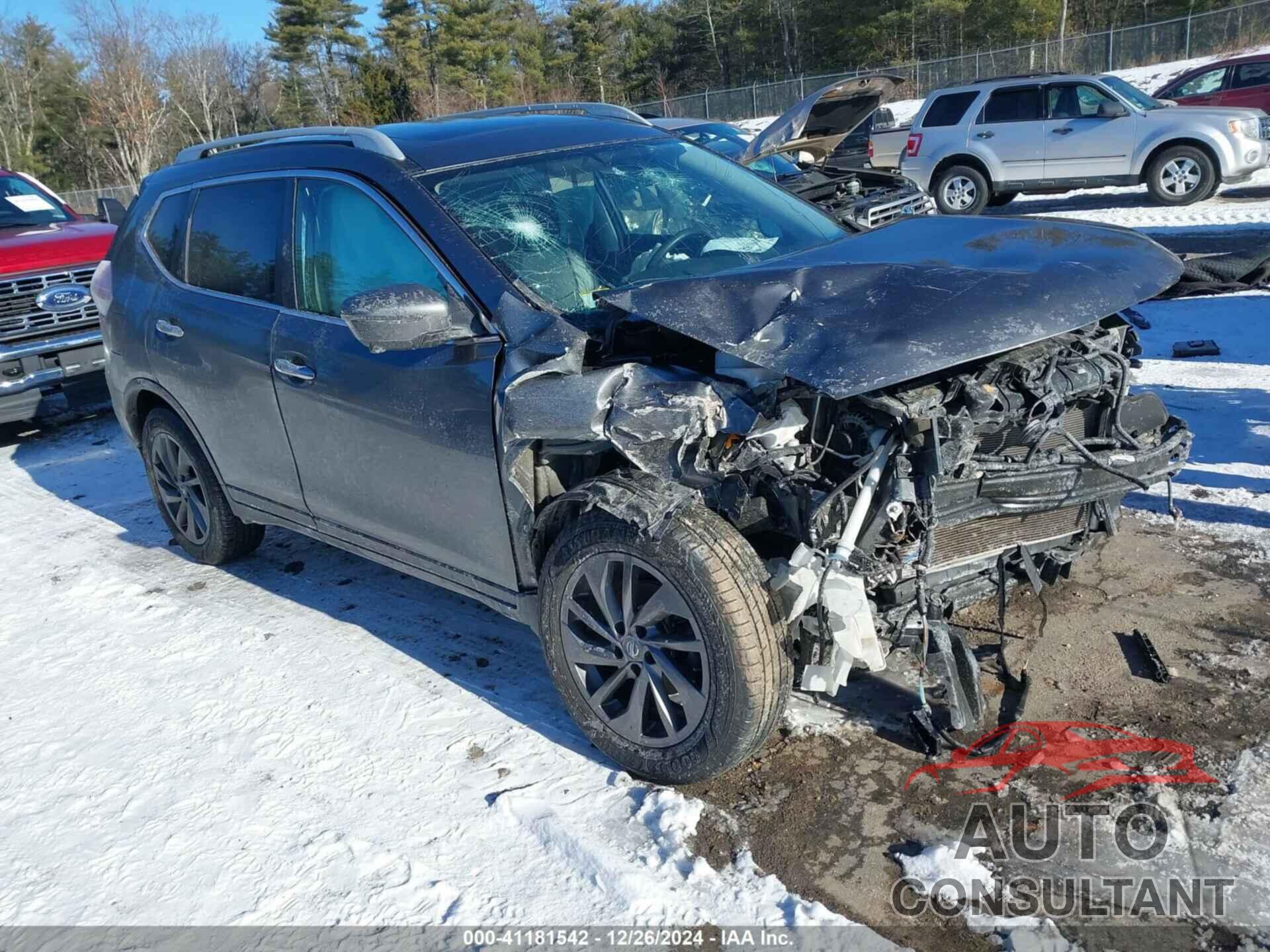 NISSAN ROGUE 2016 - 5N1AT2MV5GC800553