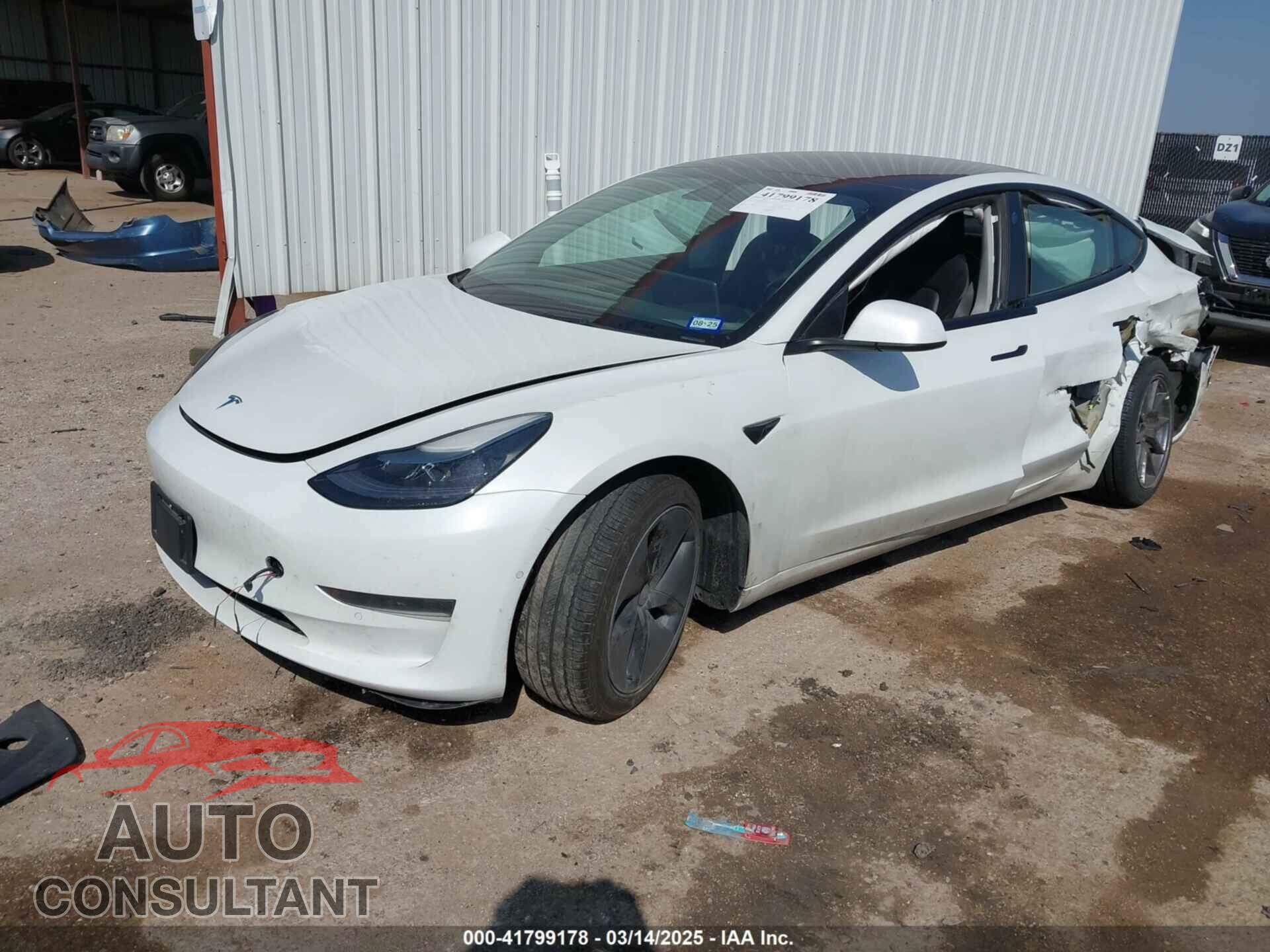 TESLA MODEL 3 2021 - 5YJ3E1EA0MF095222