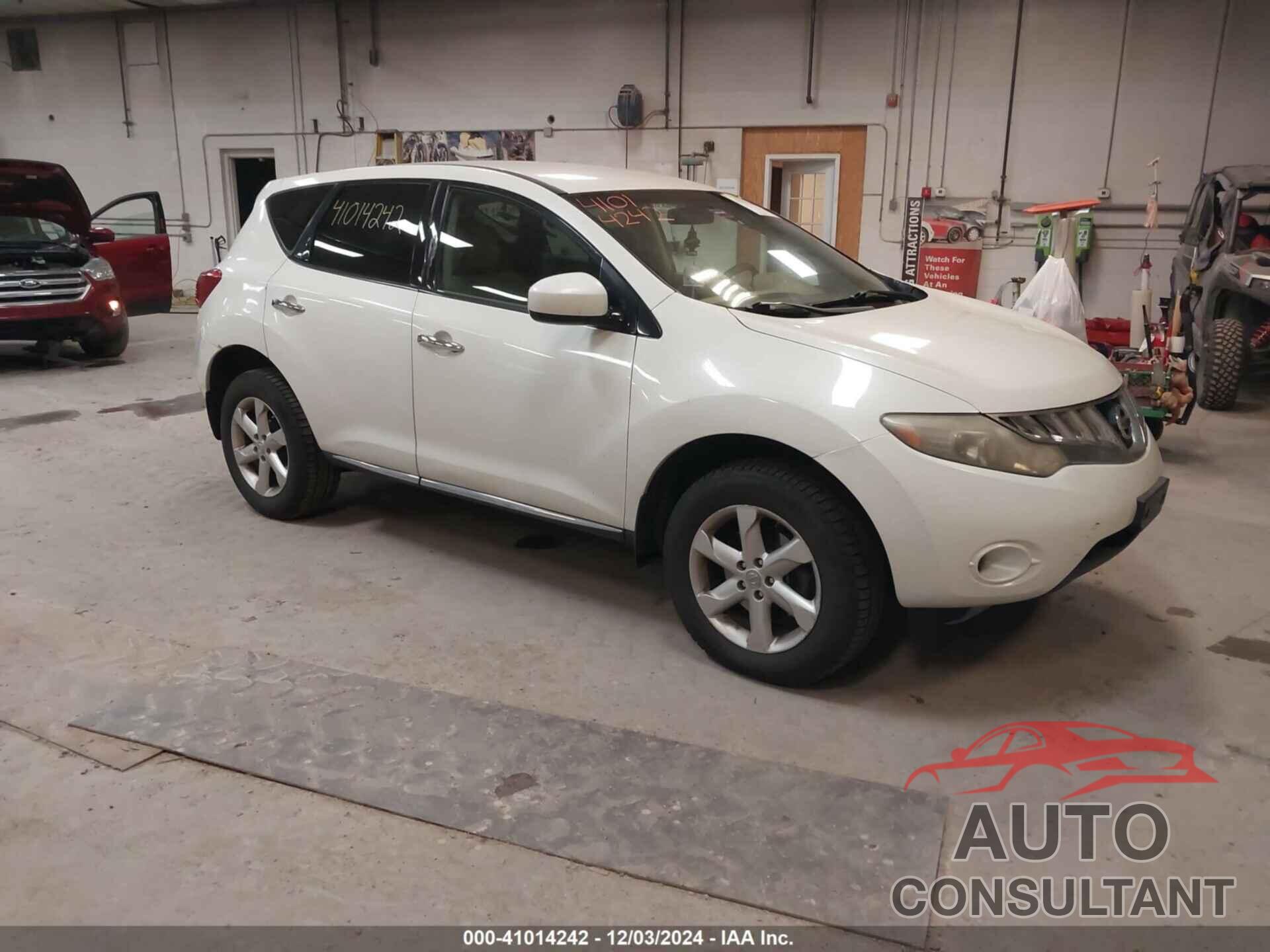 NISSAN MURANO 2010 - JN8AZ1MW8AW108688