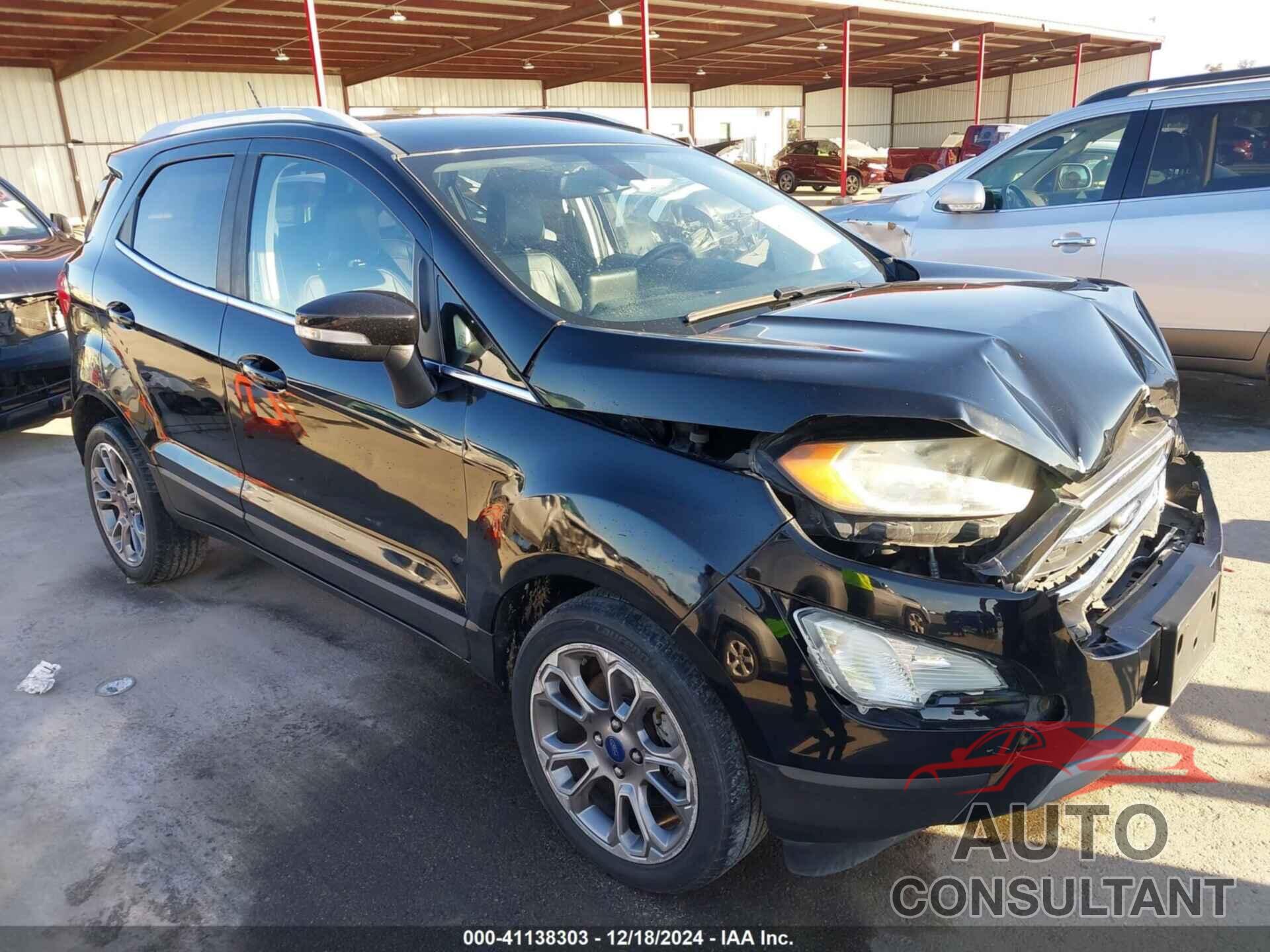 FORD ECOSPORT 2019 - MAJ3S2KE2KC250617