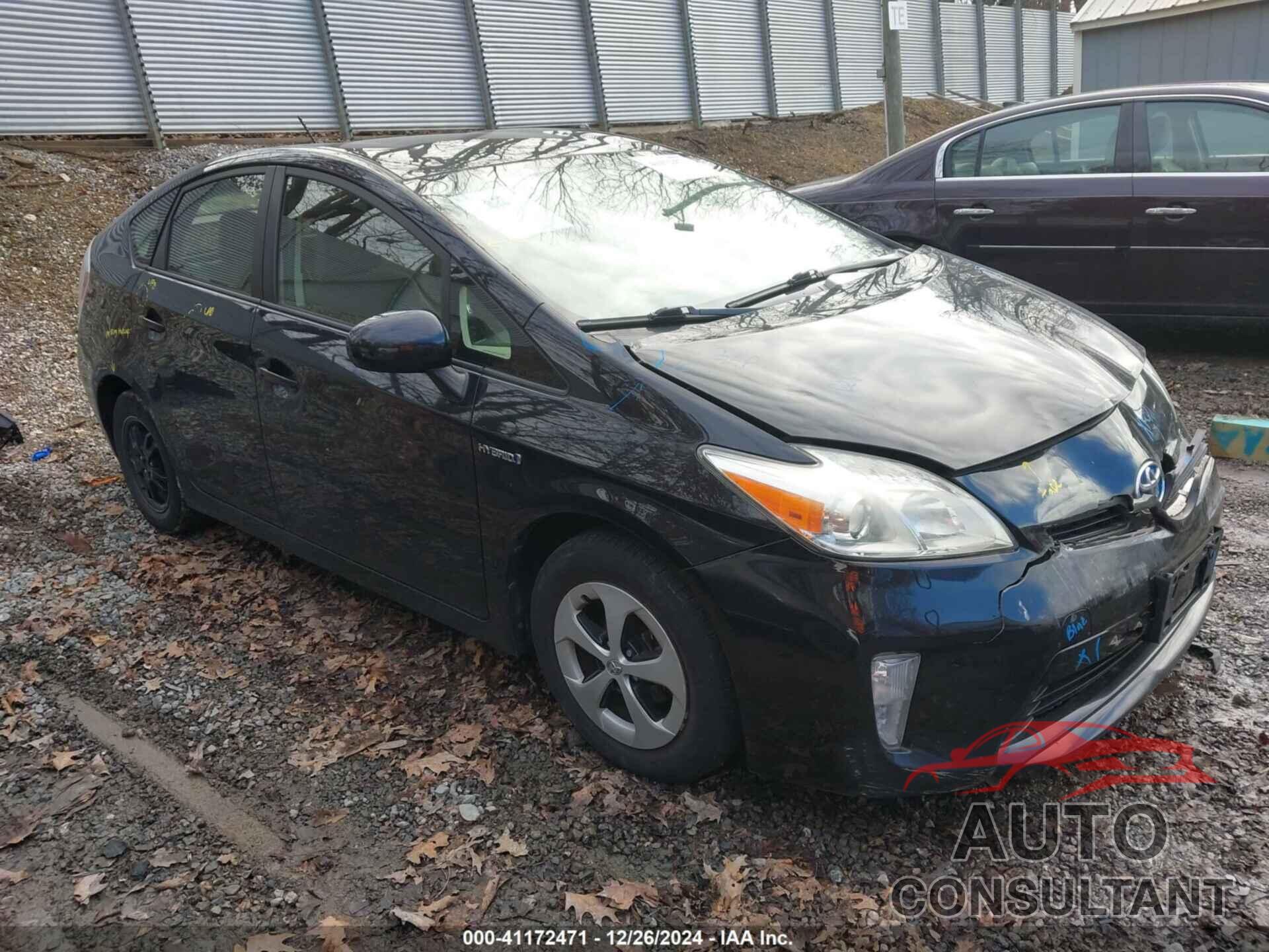 TOYOTA PRIUS 2014 - JTDKN3DU6E1748133