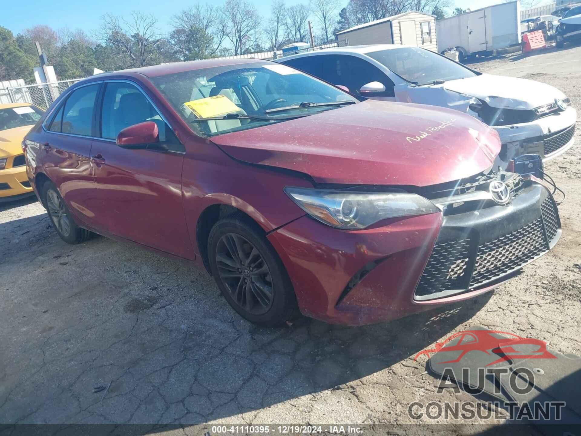TOYOTA CAMRY 2017 - 4T1BF1FK6HU724121