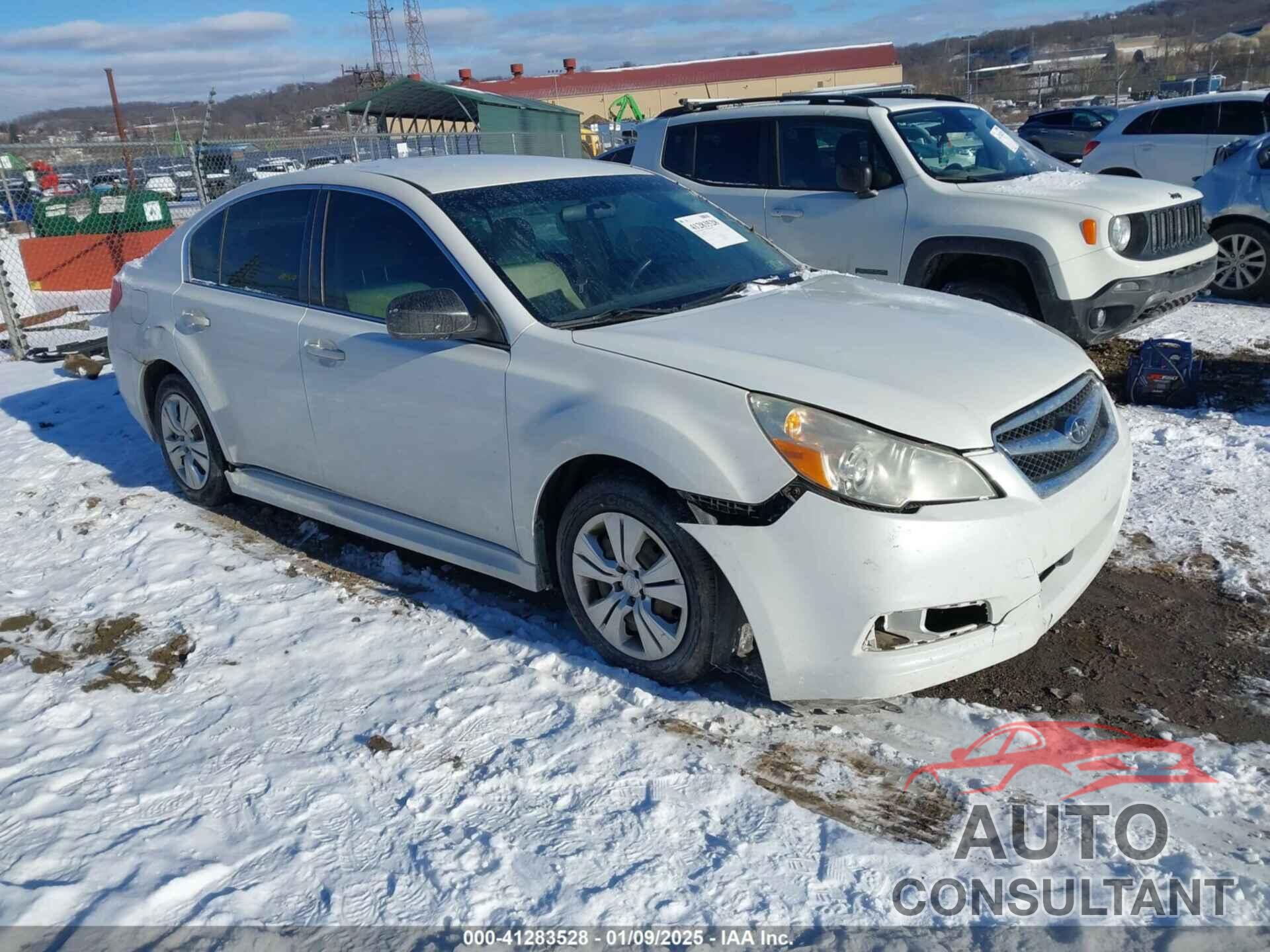 SUBARU LEGACY 2012 - 4S3BMBA6XC3003907