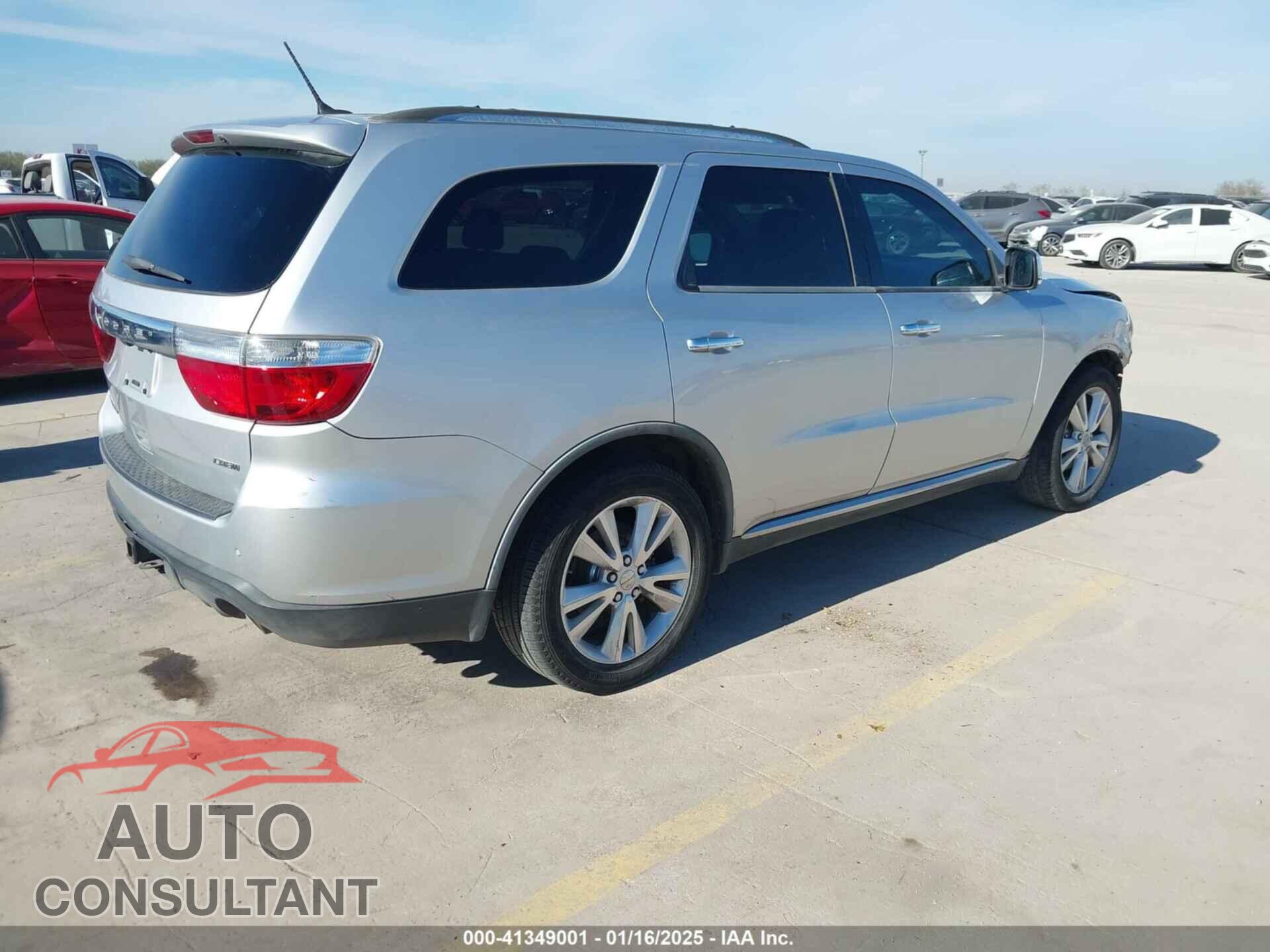 DODGE DURANGO 2011 - 1D4SD4GT3BC685765