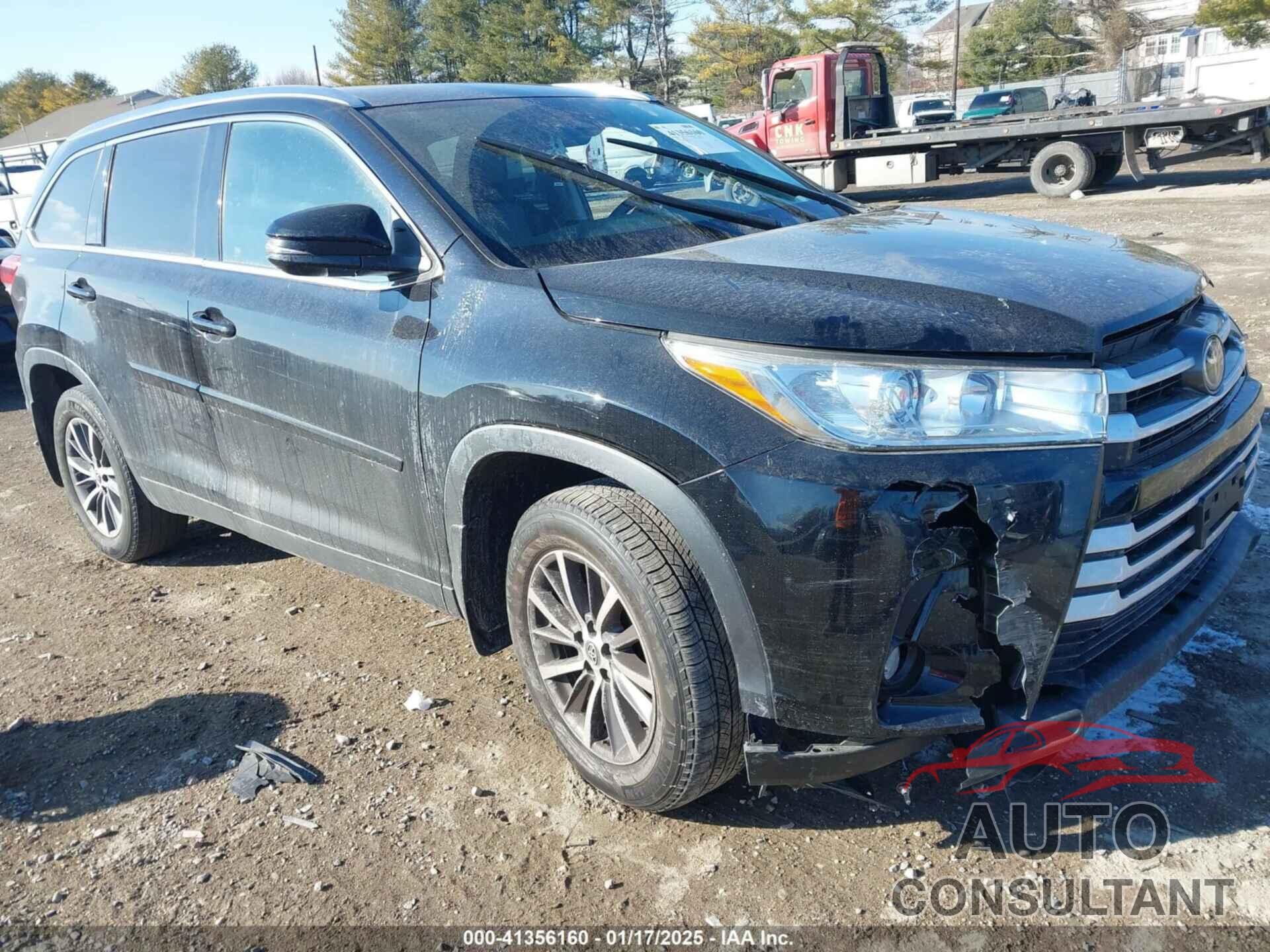 TOYOTA HIGHLANDER 2019 - 5TDJZRFH8KS598849