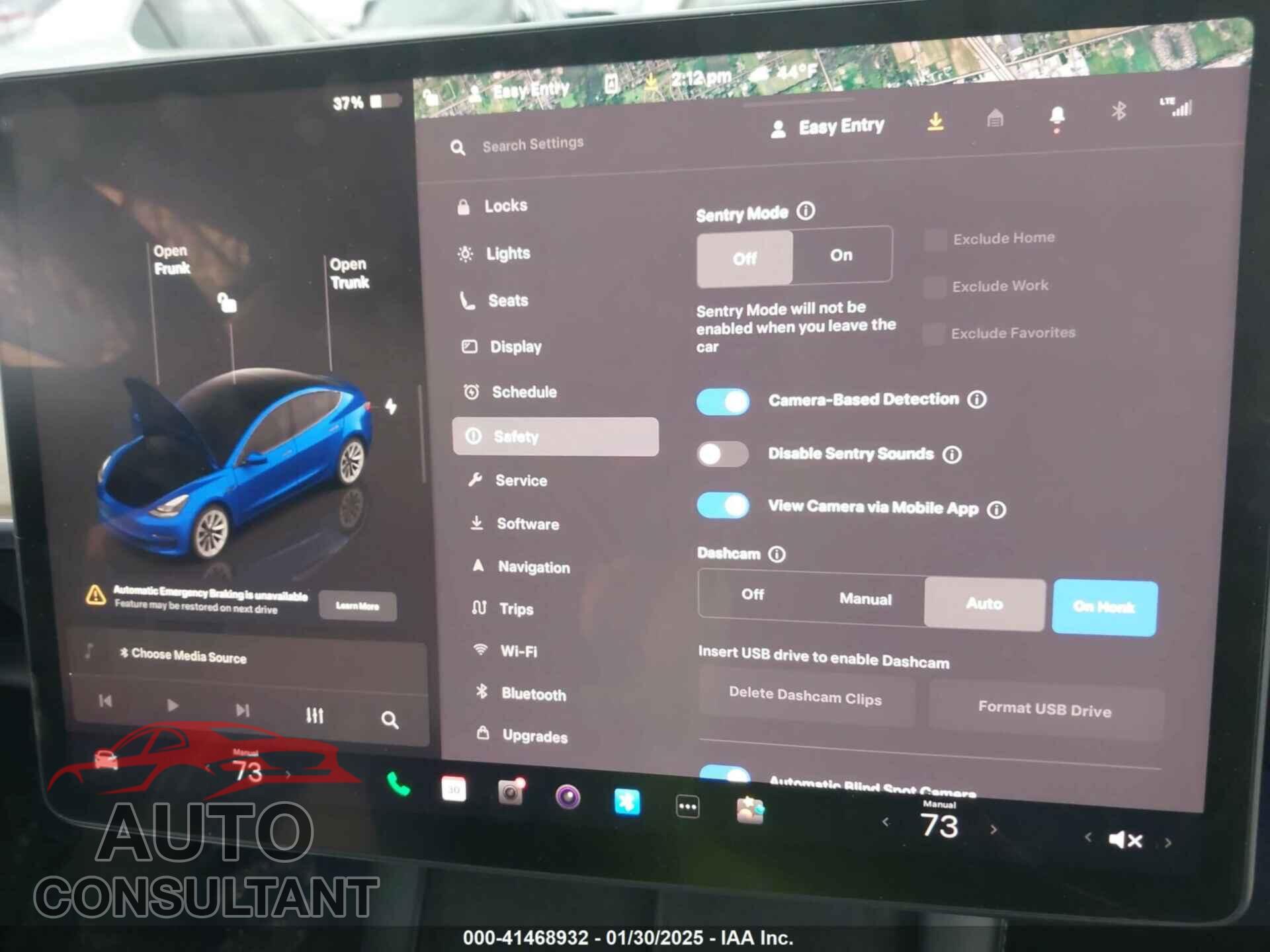 TESLA MODEL 3 2022 - 5YJ3E1EB6NF185646