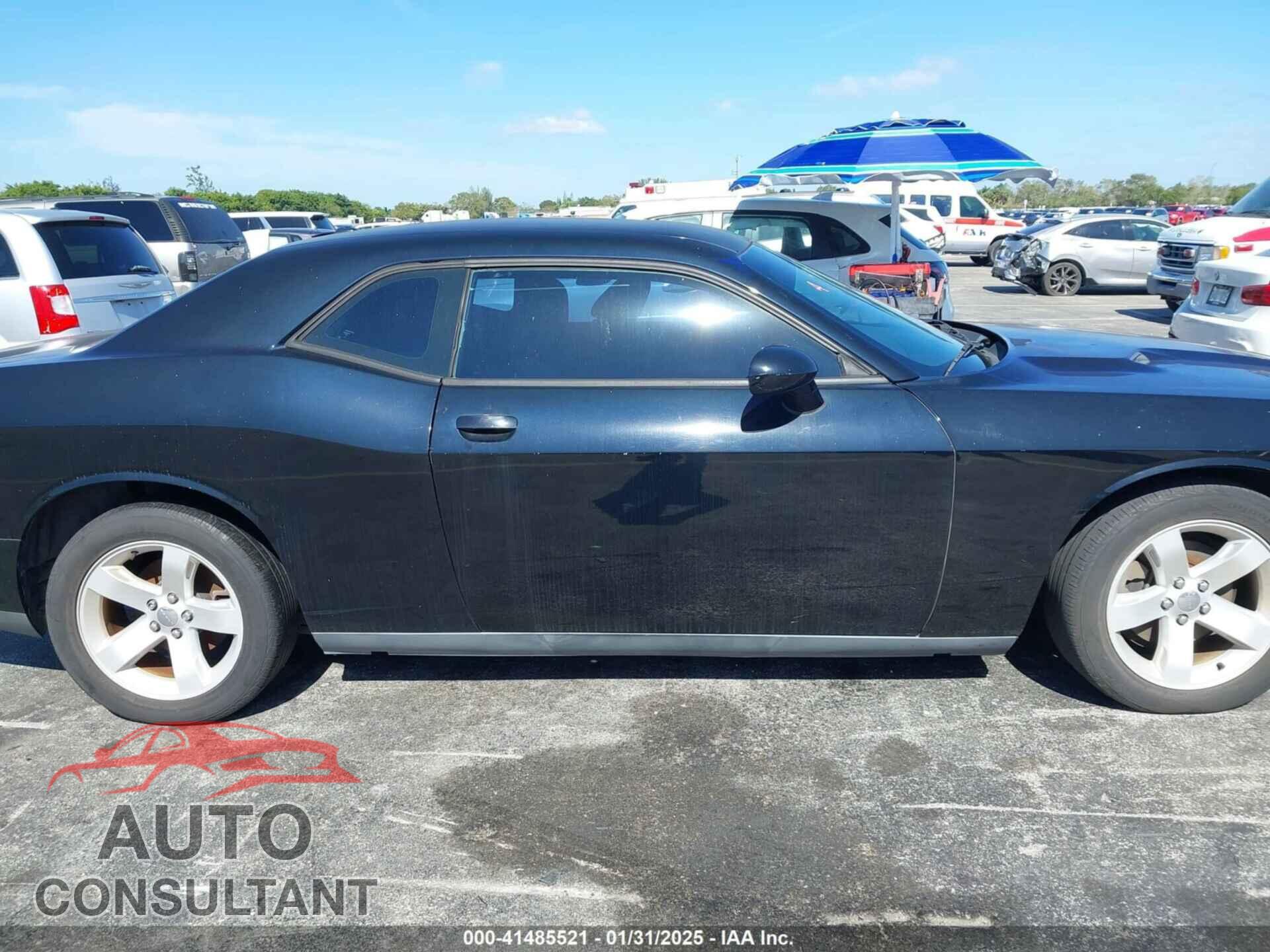 DODGE CHALLENGER 2012 - 2C3CDYAG3CH130970