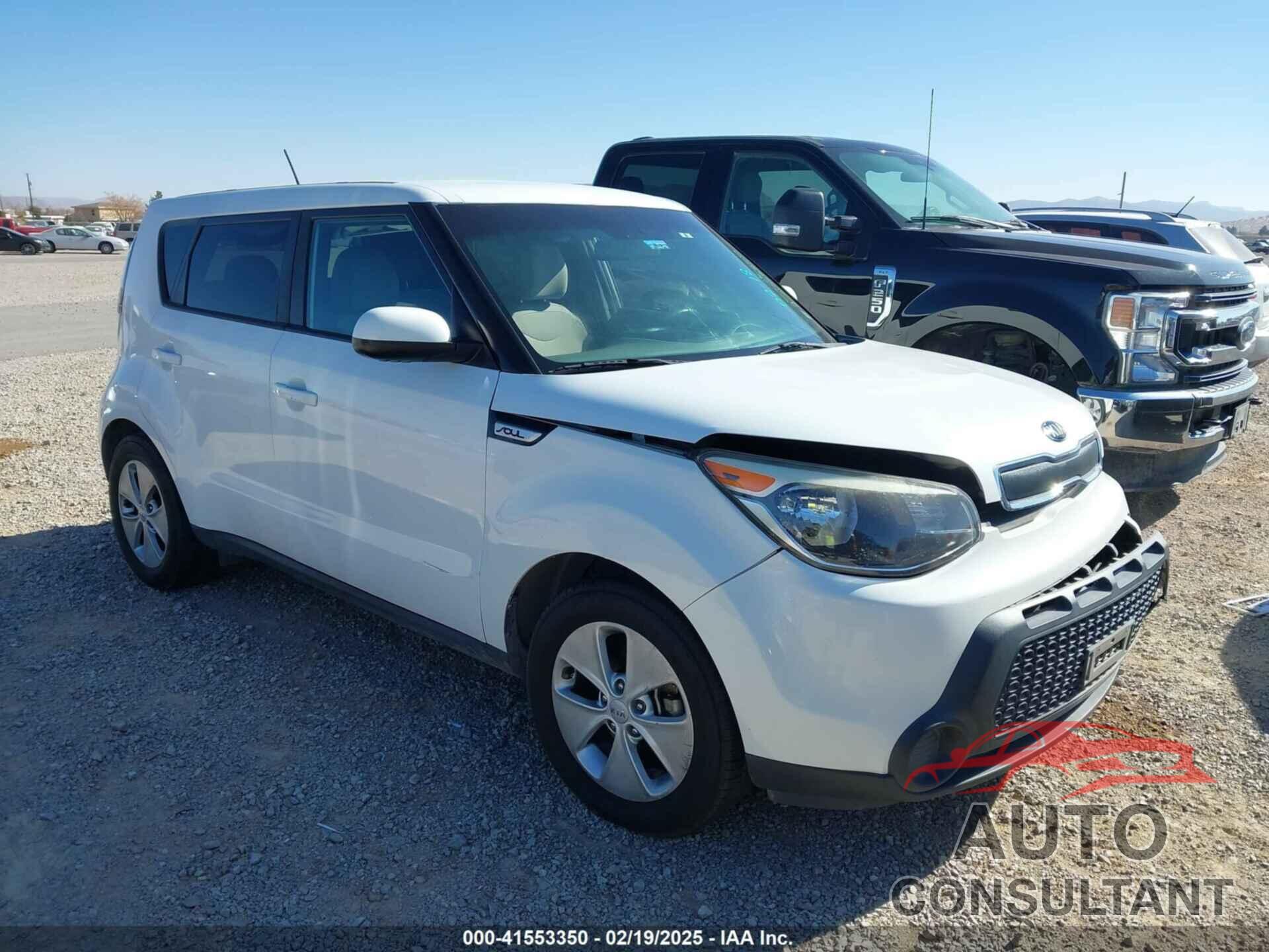 KIA SOUL 2016 - KNDJN2A20G7295555