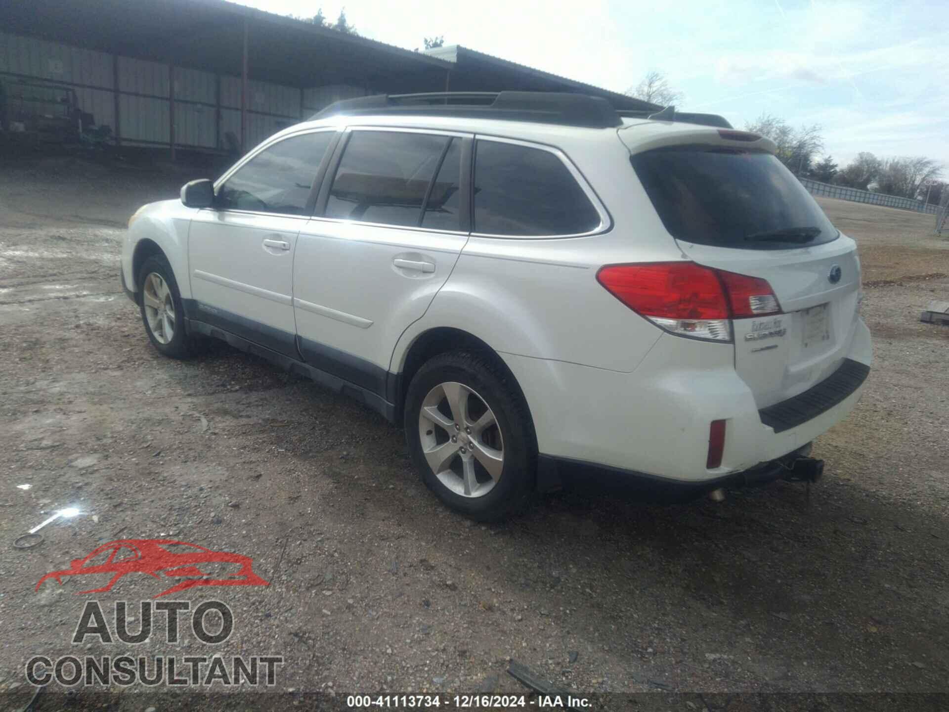 SUBARU OUTBACK 2013 - 4S4BRCKC6D3288288