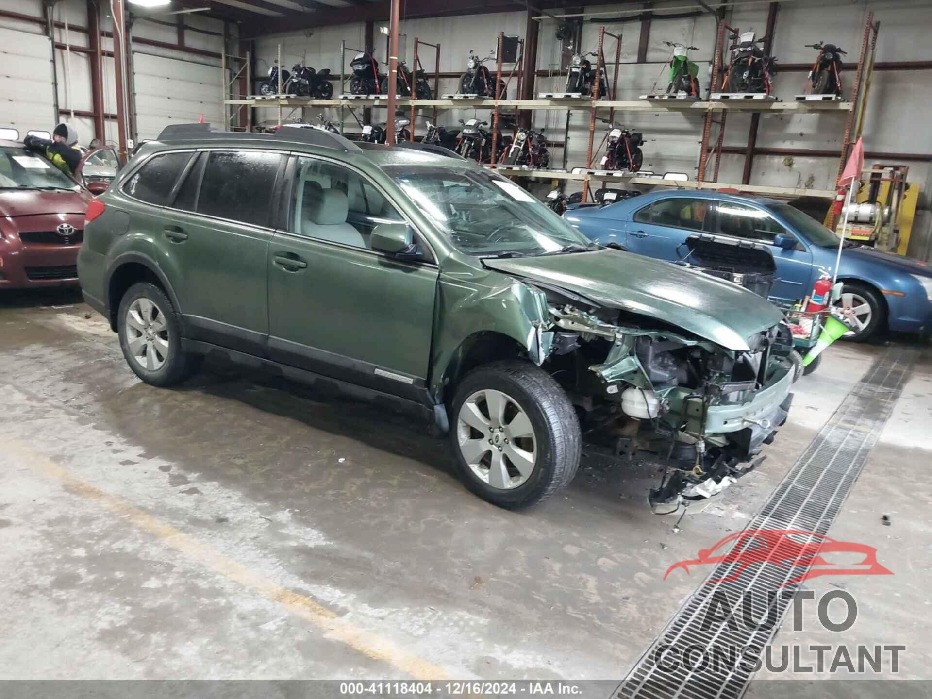 SUBARU OUTBACK 2012 - 4S4BRDKC3C2264606