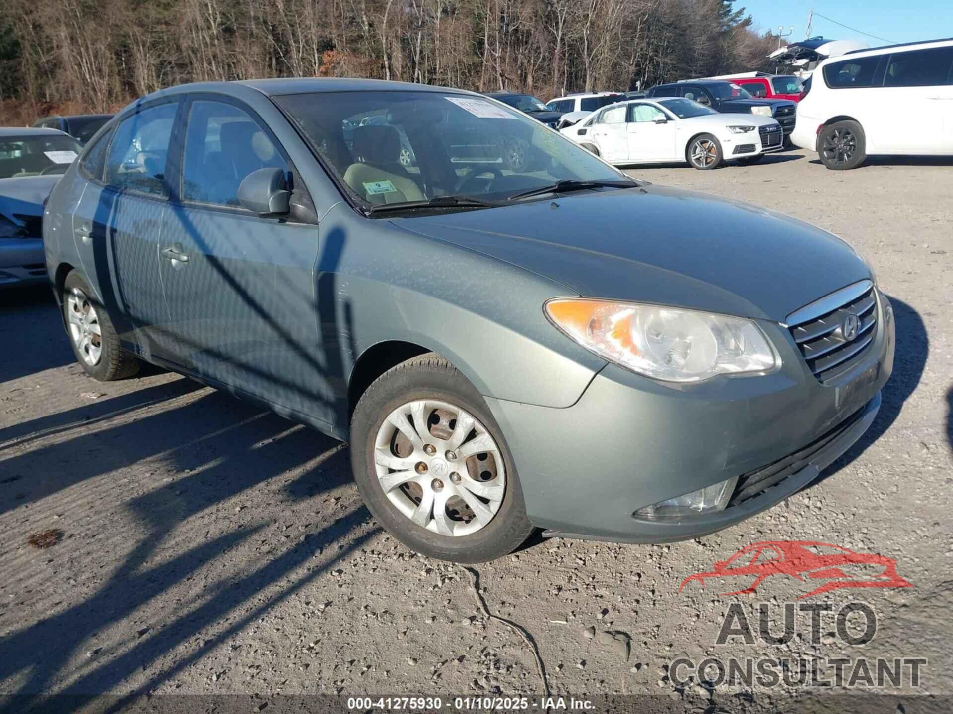 HYUNDAI ELANTRA 2009 - KMHDU46D79U699703