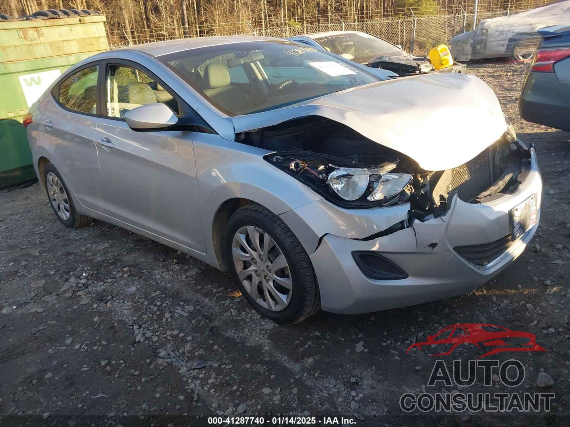 HYUNDAI ELANTRA 2013 - 5NPDH4AE9DH220709