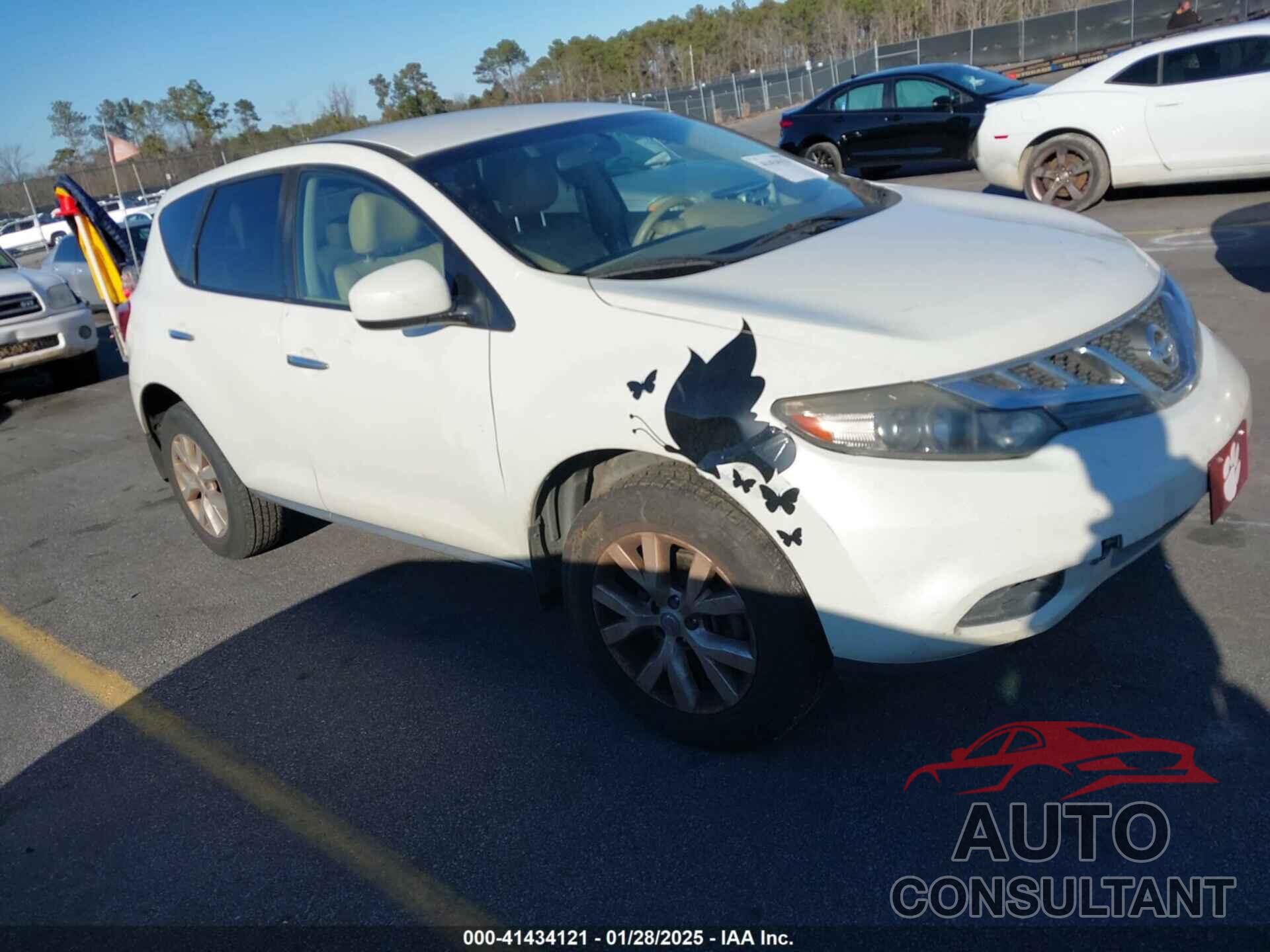 NISSAN MURANO 2011 - JN8AZ1MU1BW051931