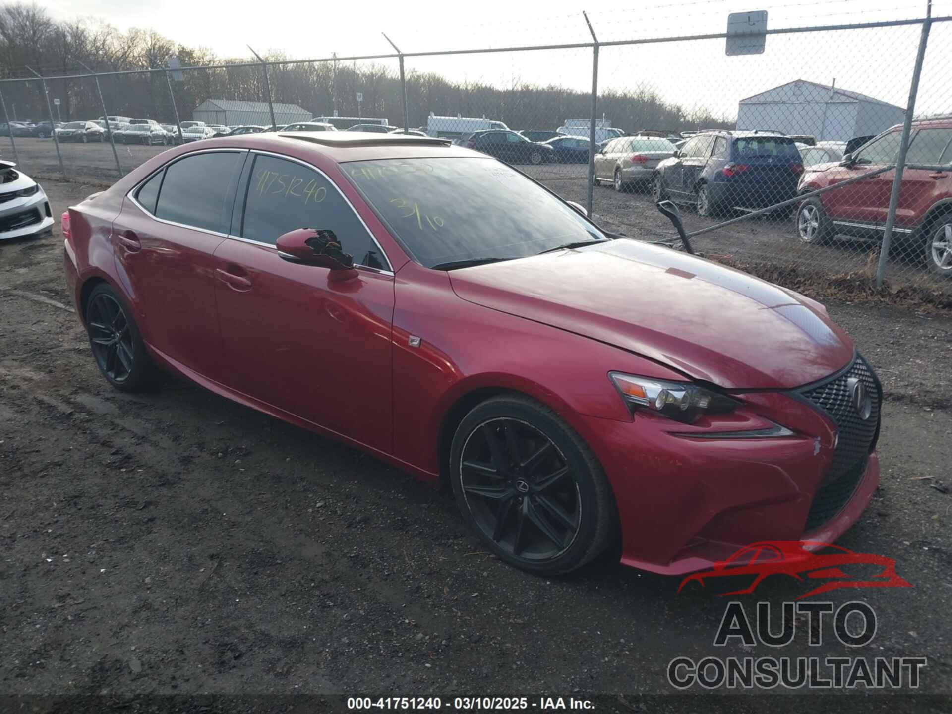 LEXUS IS 250 2015 - JTHBF1D28F5082255