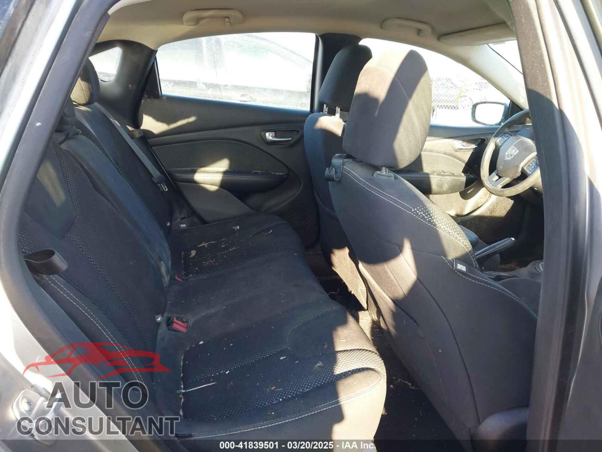 DODGE DART 2015 - 1C3CDFBB3FD158874