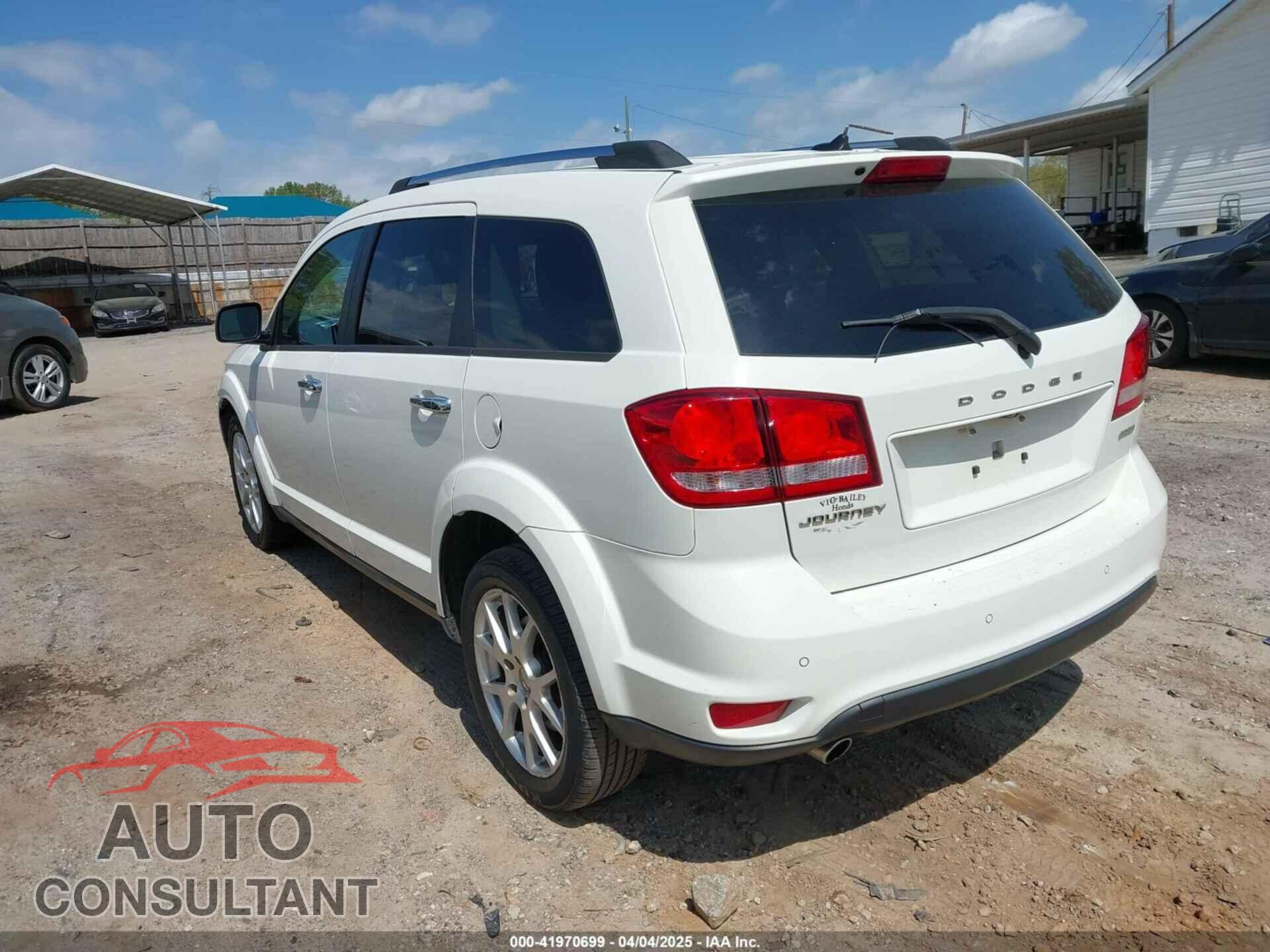 DODGE JOURNEY 2012 - 3C4PDCDG5CT390712