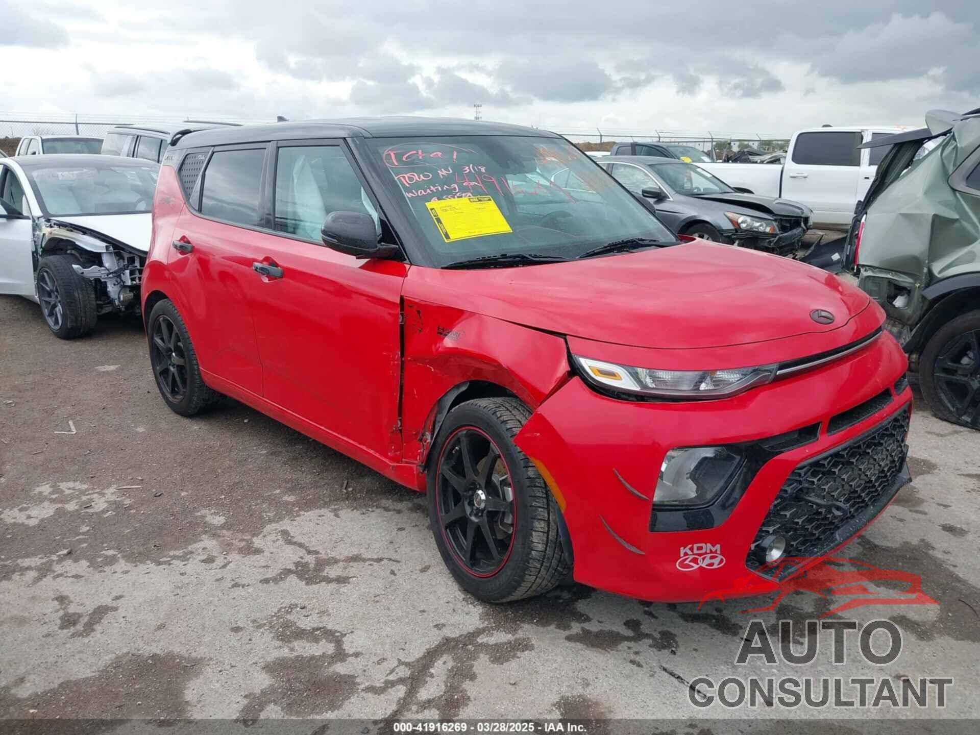KIA SOUL 2020 - KNDJ63AU9L7122549