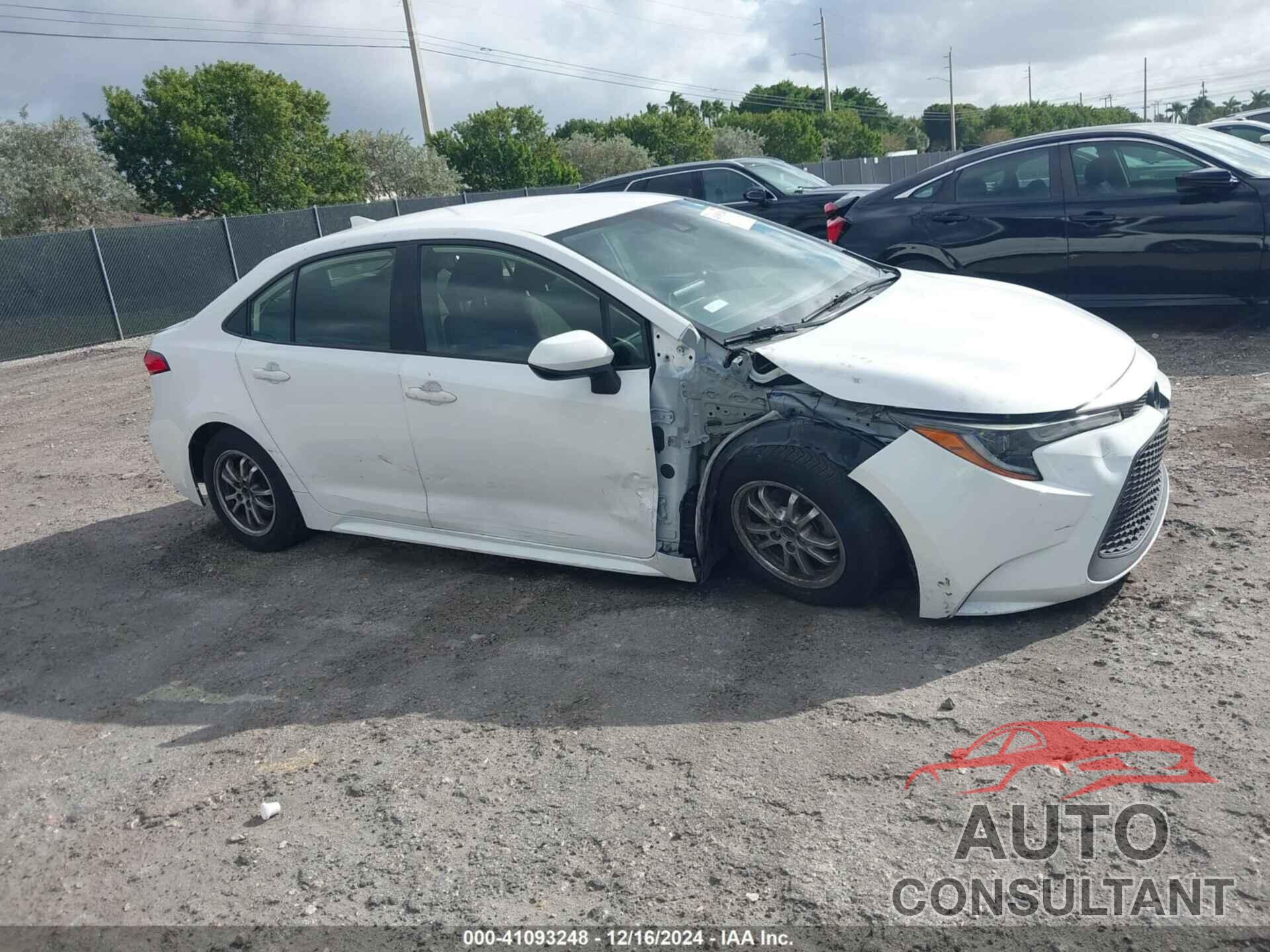 TOYOTA COROLLA 2021 - JTDEAMDE7MJ003963