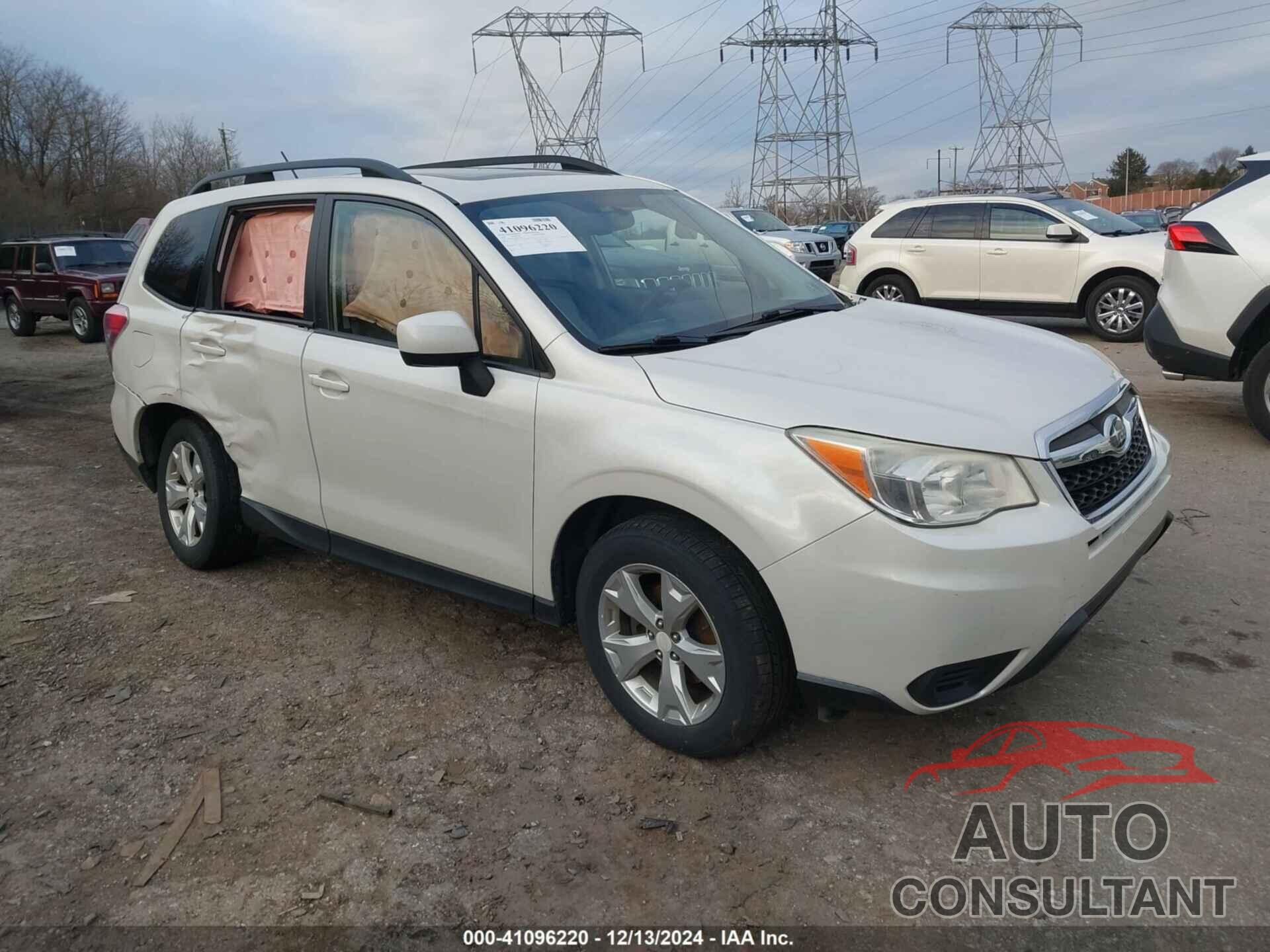 SUBARU FORESTER 2014 - JF2SJAEC4EH495540