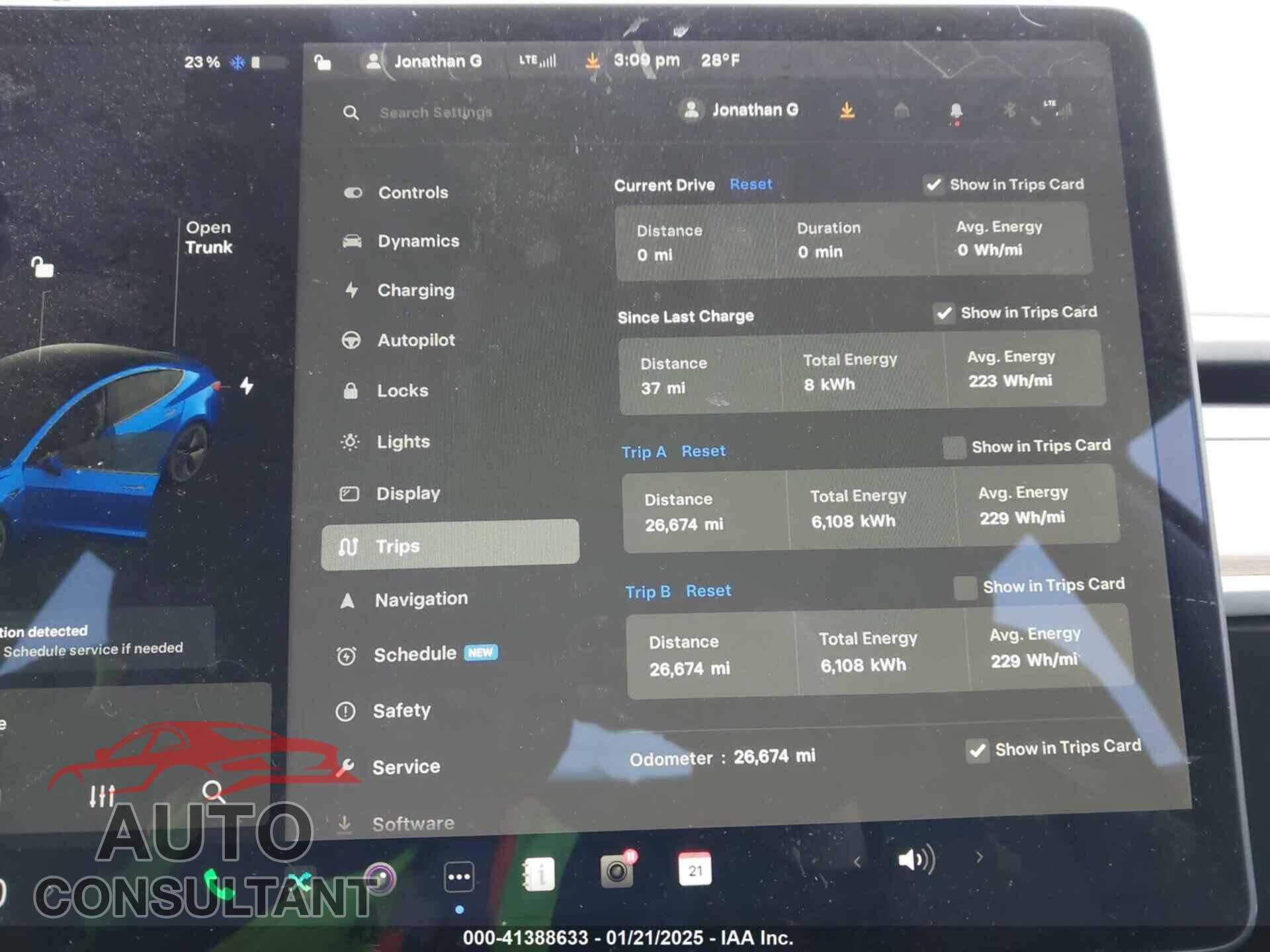 TESLA MODEL 3 2021 - 5YJ3E1EA7MF016743