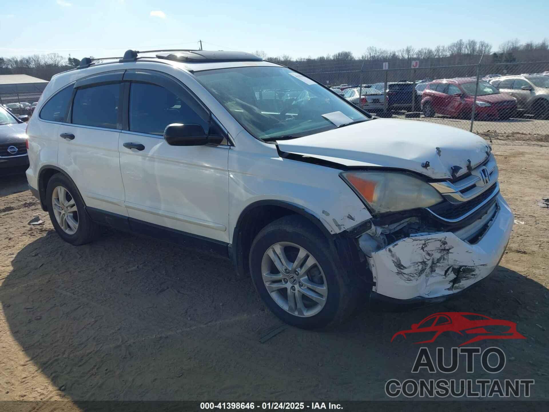 HONDA CR-V 2010 - 5J6RE3H54AL018909