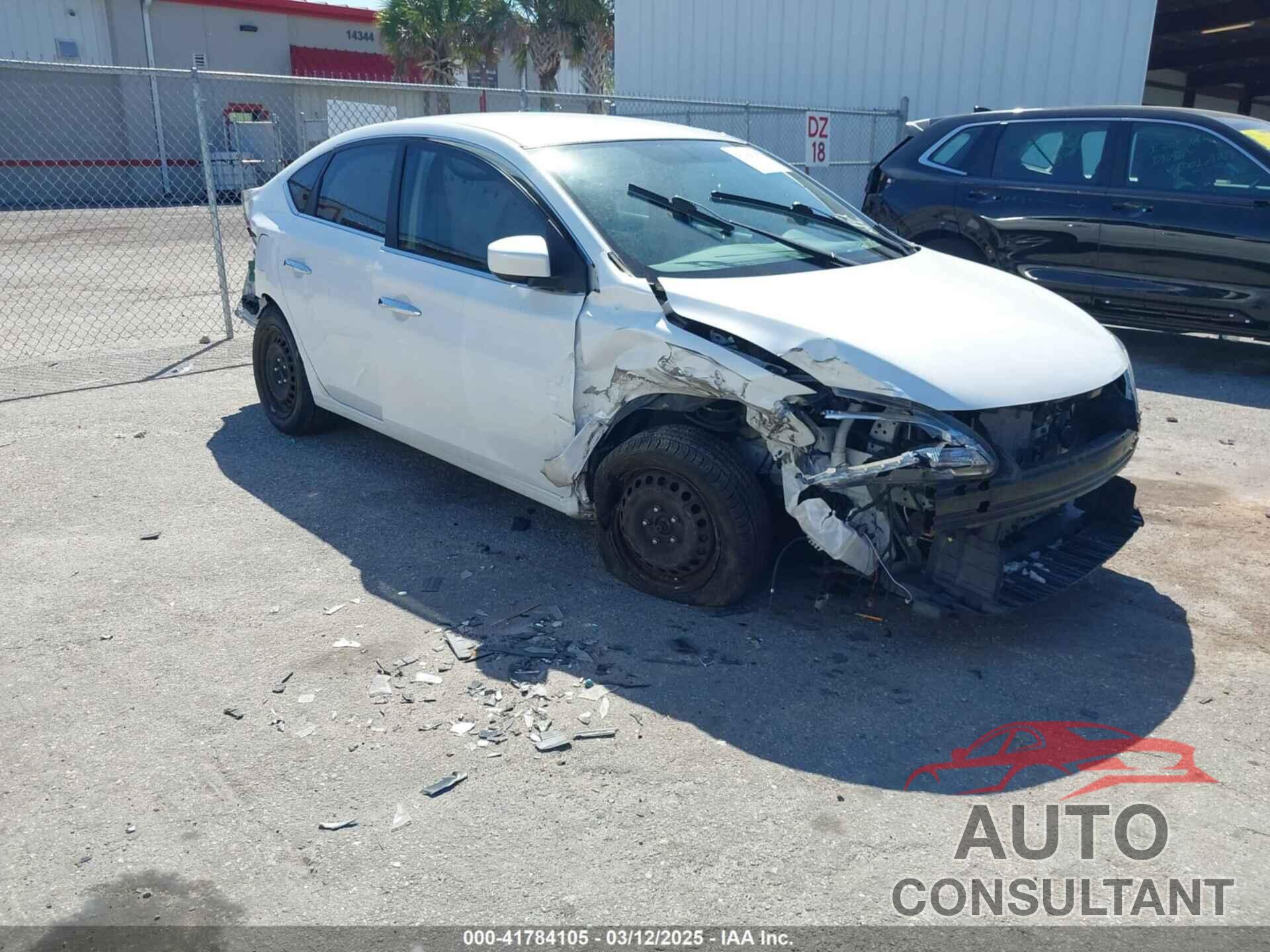 NISSAN SENTRA 2014 - 3N1AB7AP8EY274016