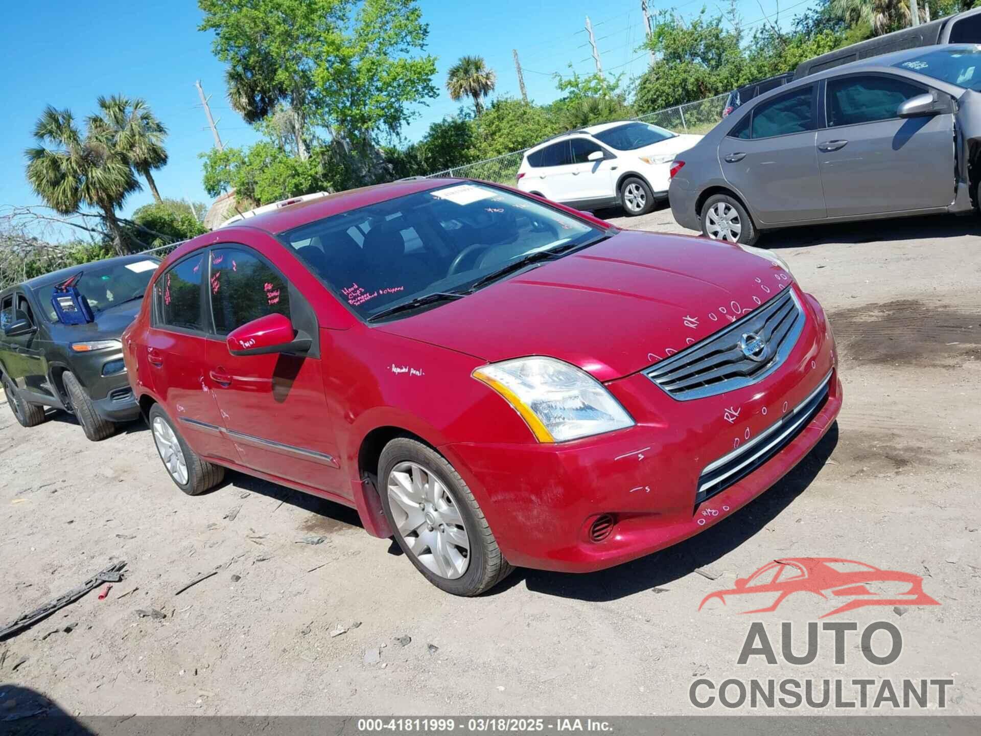 NISSAN SENTRA 2011 - 3N1AB6AP7BL674359