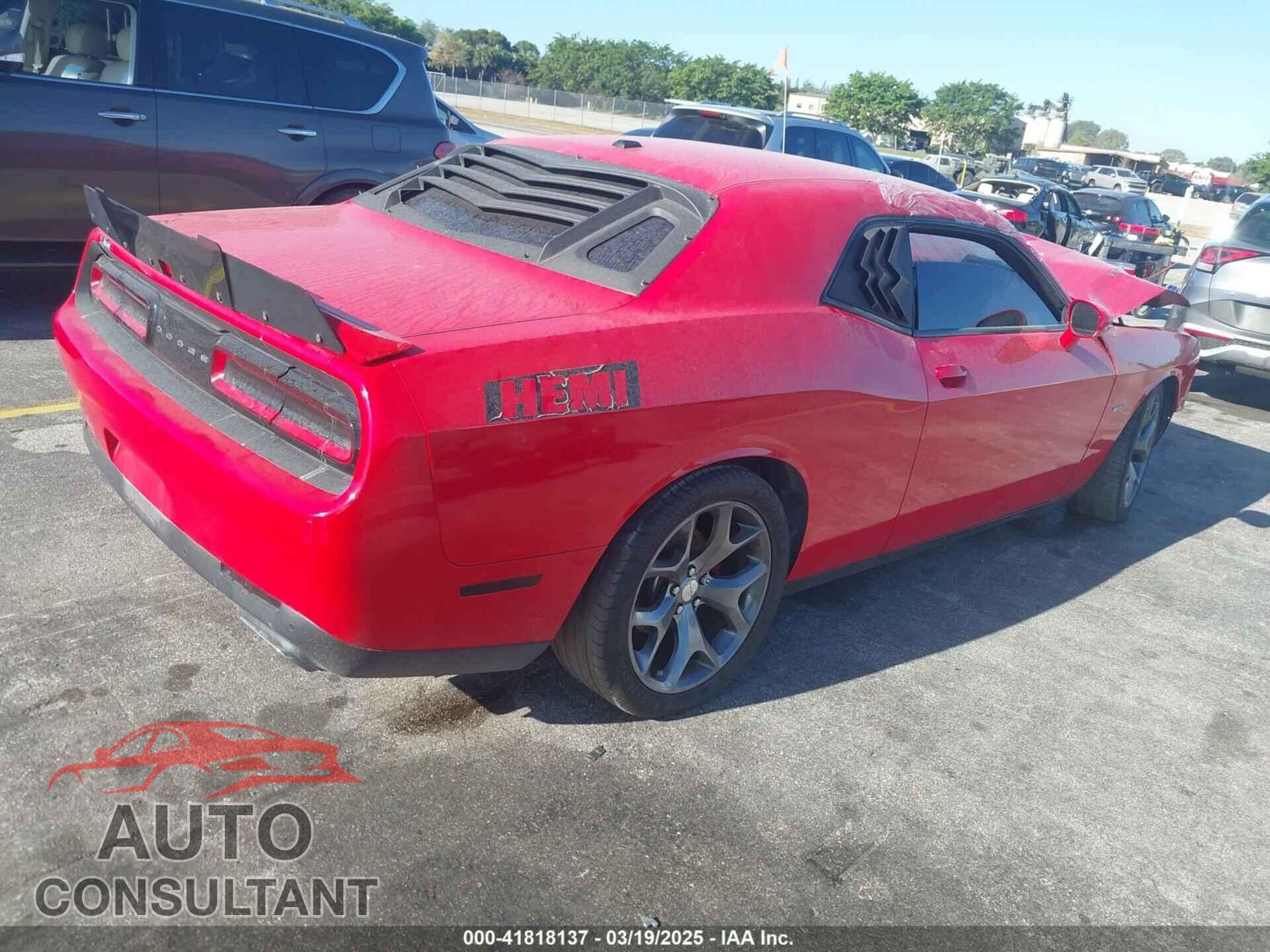 DODGE CHALLENGER 2015 - 2C3CDZAT1FH822894