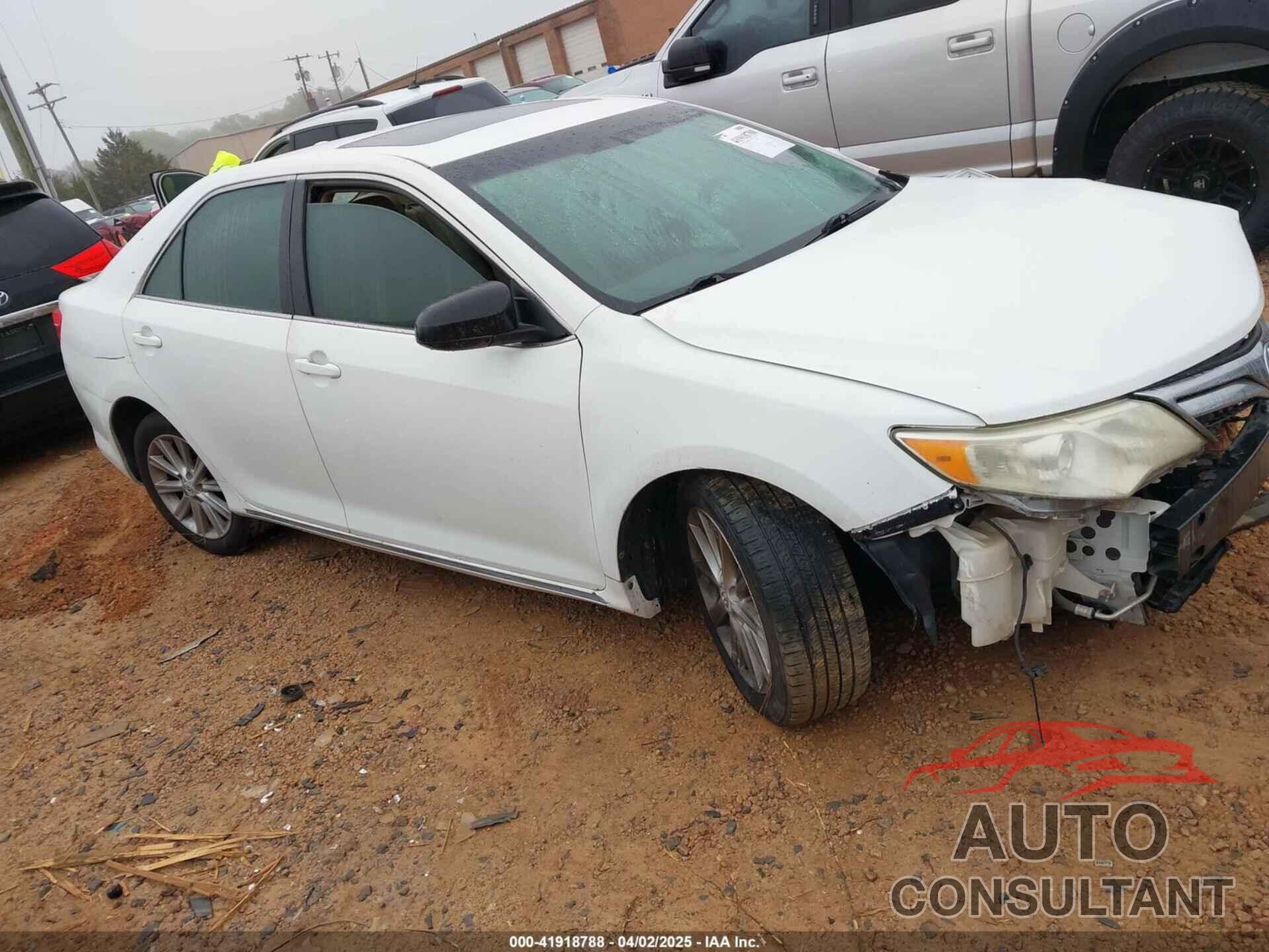 TOYOTA CAMRY 2012 - 4T1BK1FK0CU503120