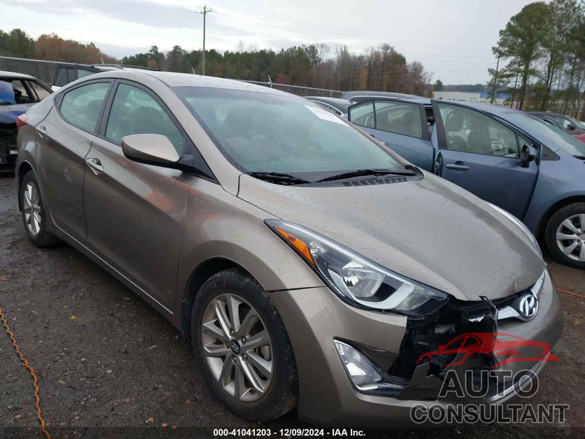 HYUNDAI ELANTRA 2014 - 5NPDH4AE8EH535650