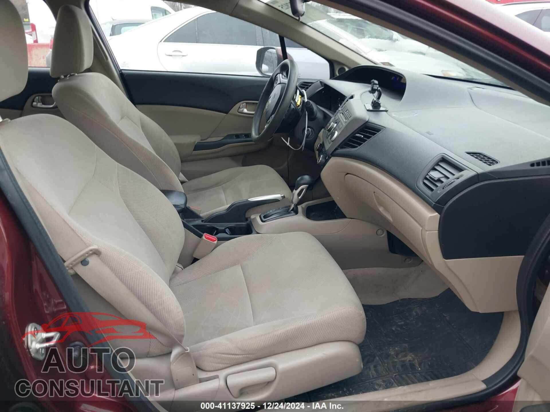 HONDA CIVIC 2012 - 19XFB2F83CE053588