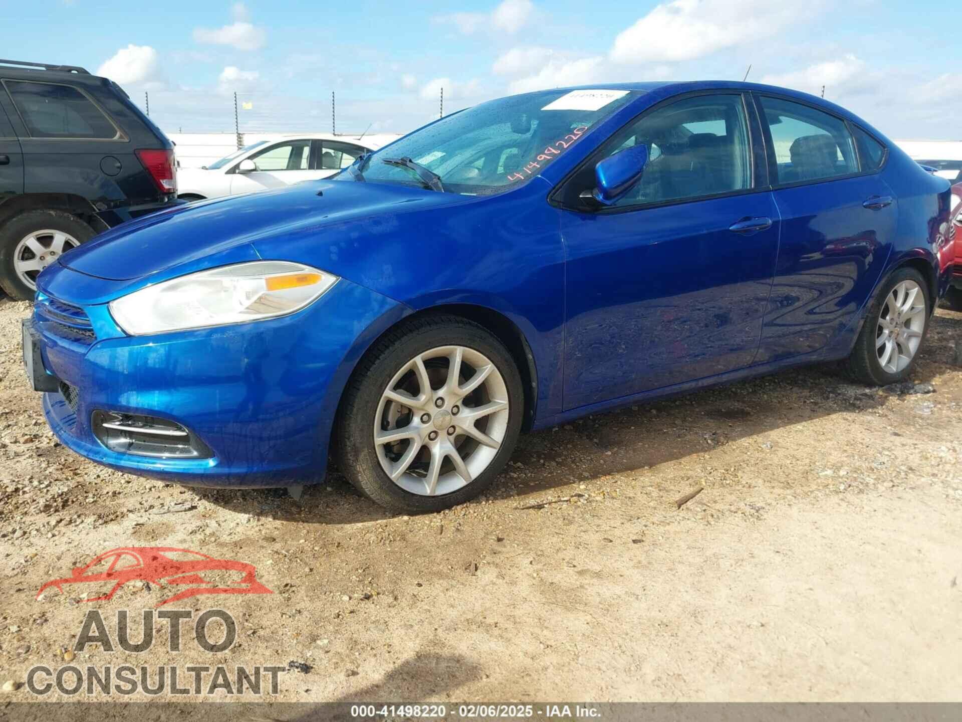 DODGE DART 2013 - 1C3CDFBA8DD181748
