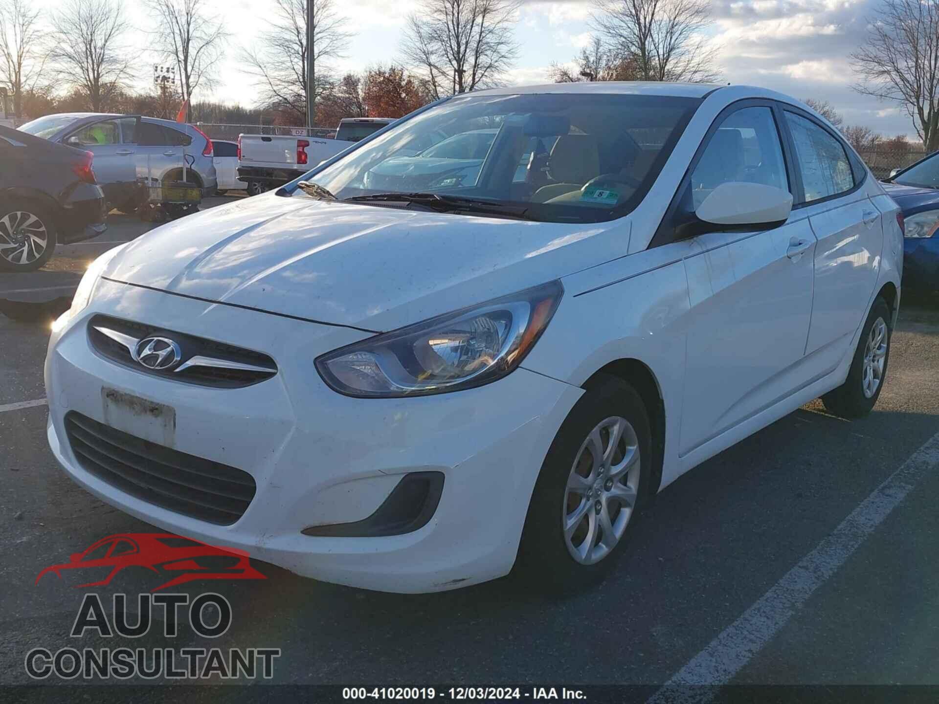 HYUNDAI ACCENT 2014 - KMHCT4AE7EU587489