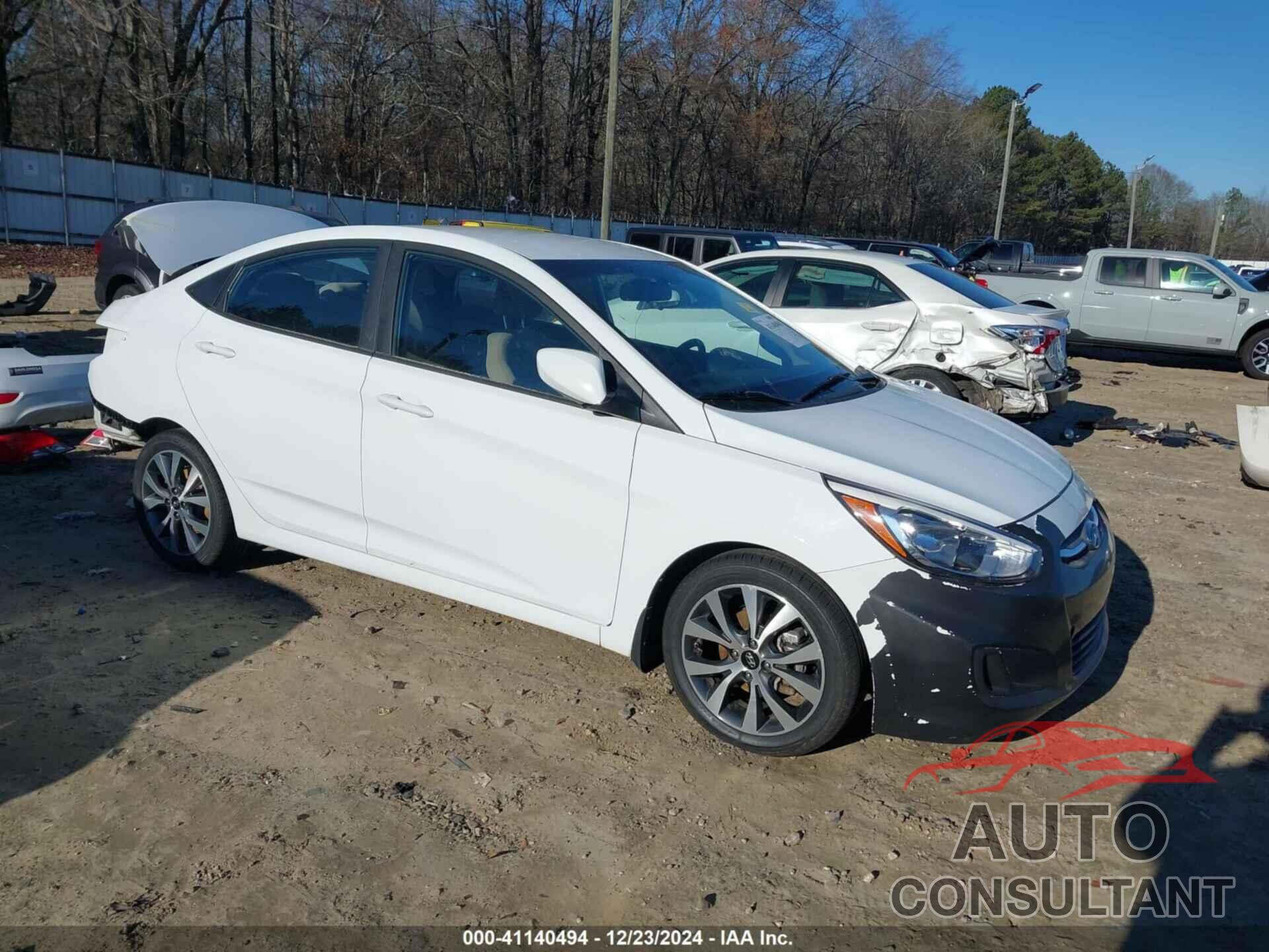 HYUNDAI ACCENT 2017 - KMHCT4AE1HU342918