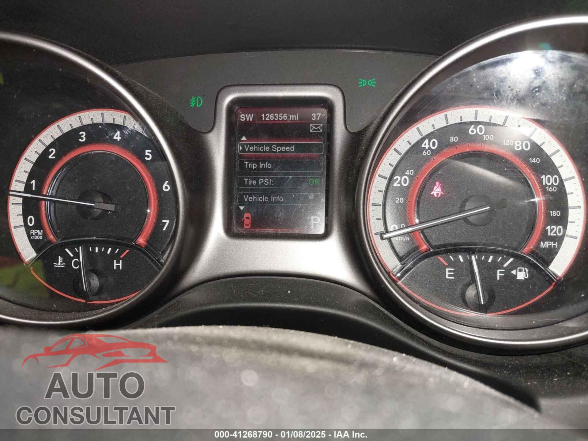DODGE JOURNEY 2015 - 3C4PDDGG0FT619366