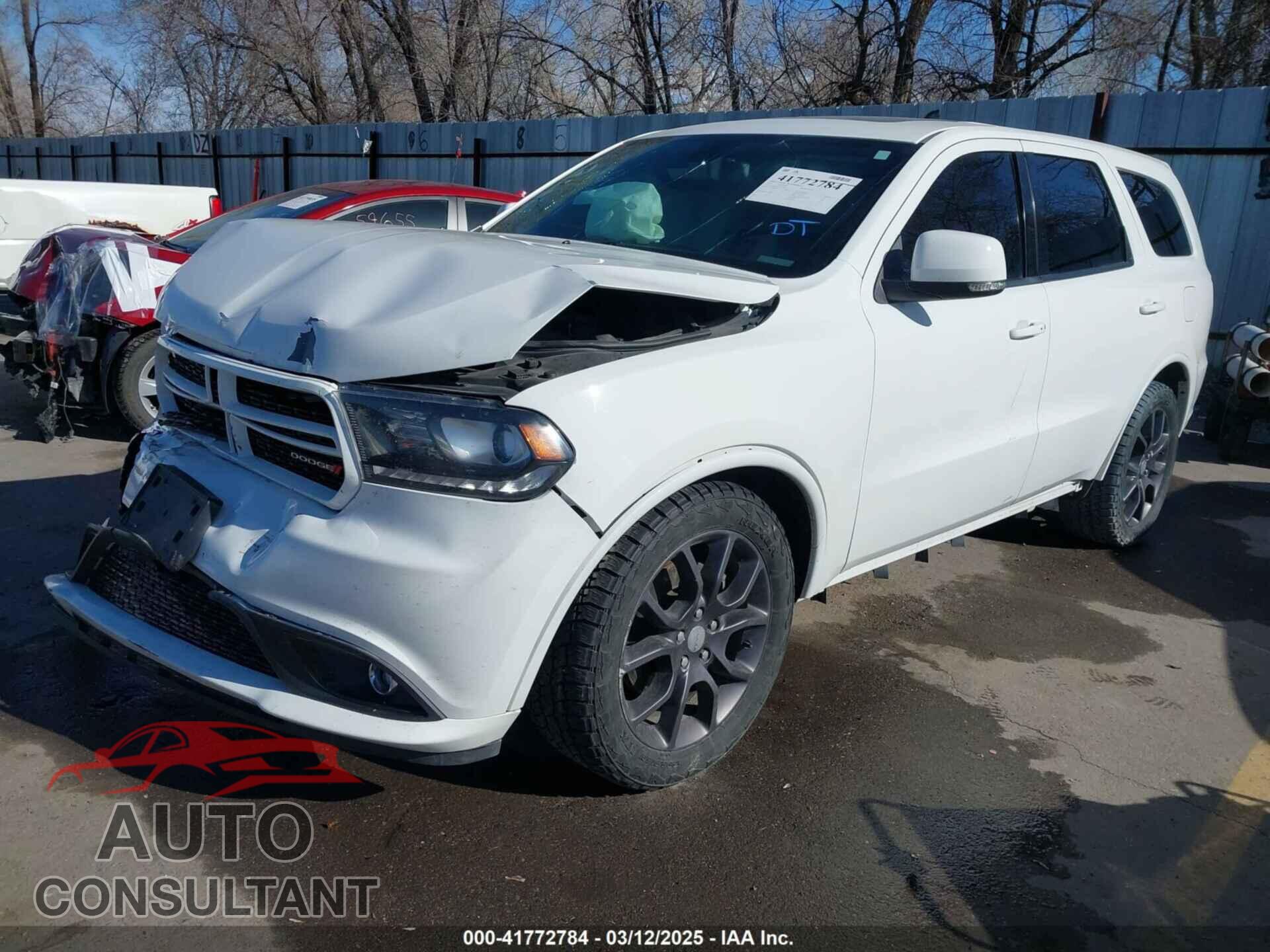 DODGE DURANGO 2015 - 1C4SDJCT4FC163685