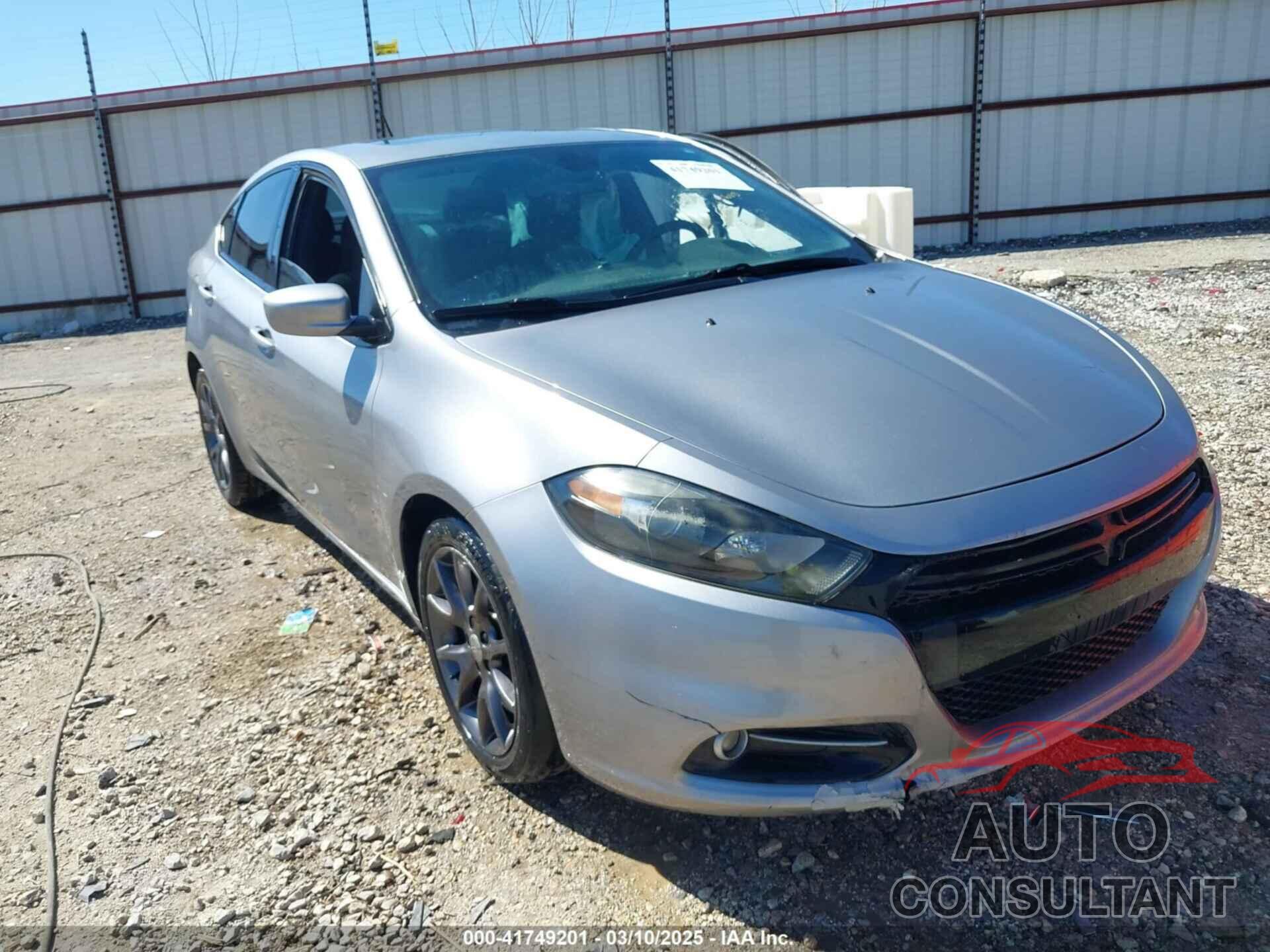 DODGE DART 2016 - 1C3CDFBB8GD530405
