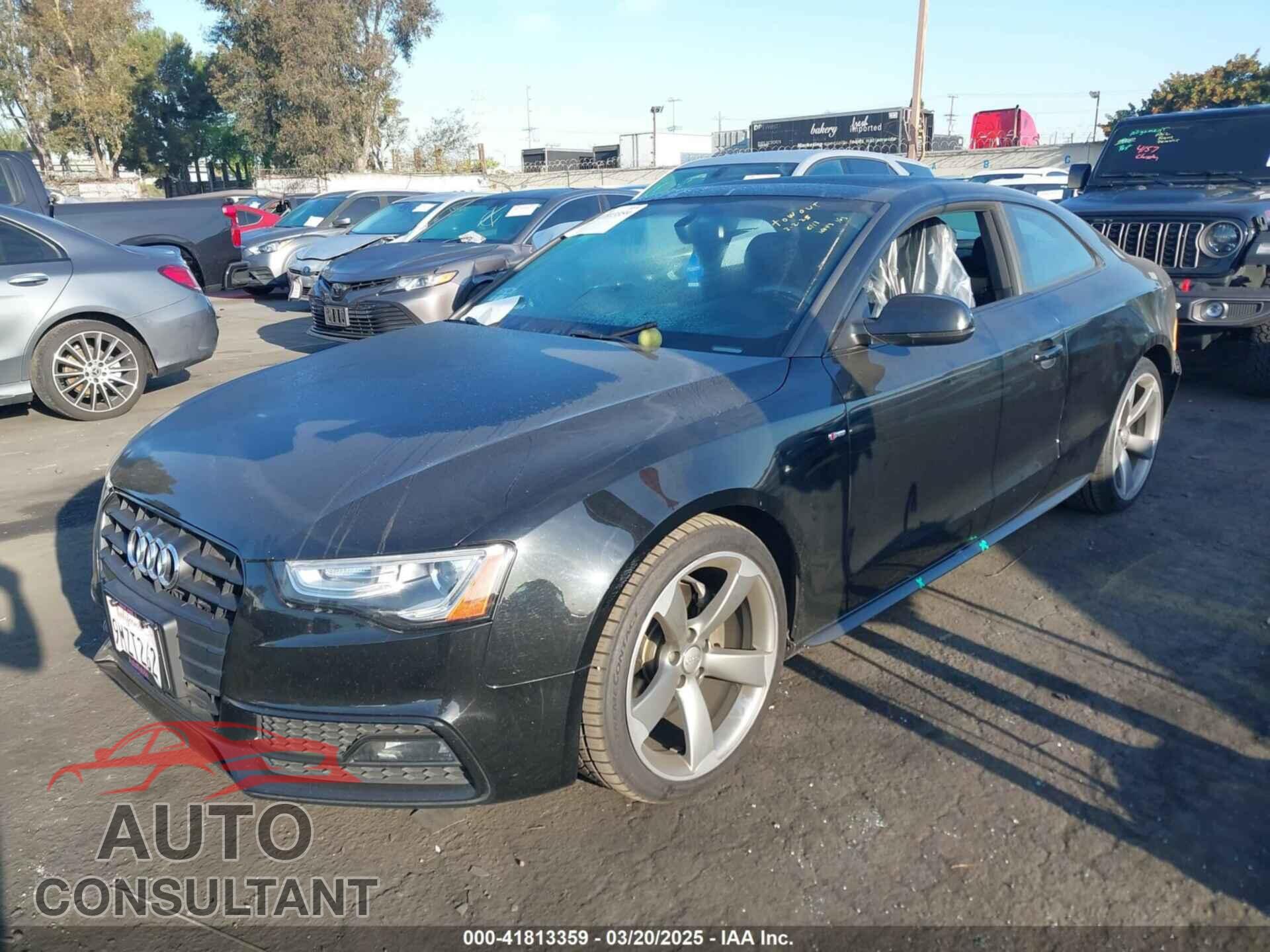 AUDI A5 2015 - WAUMFAFR2FA043878