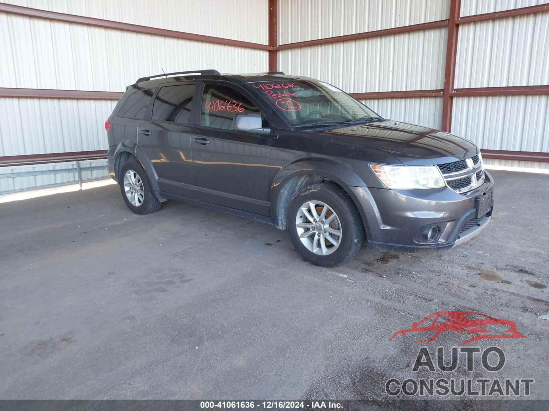 DODGE JOURNEY 2015 - 3C4PDCBG4FT680513