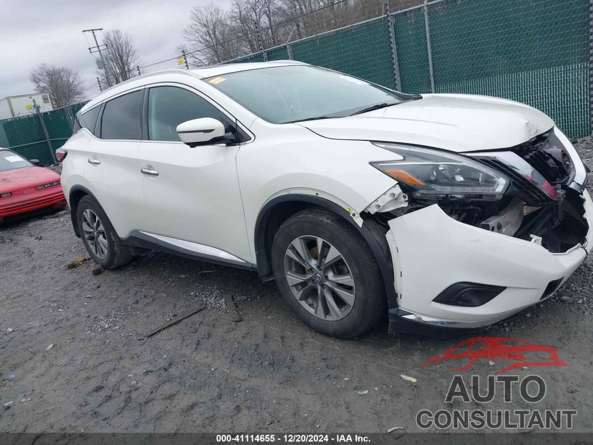 NISSAN MURANO 2018 - 5N1AZ2MHXJN154317