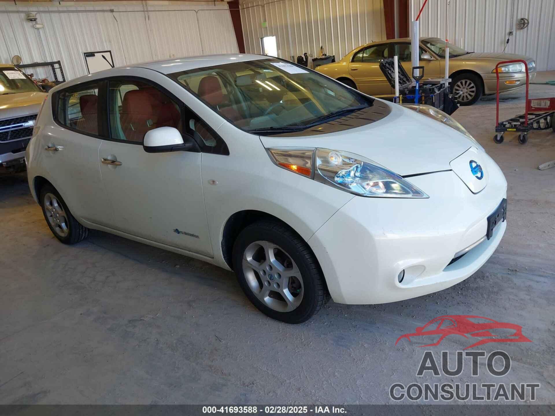 NISSAN LEAF 2012 - JN1AZ0CP1CT020797