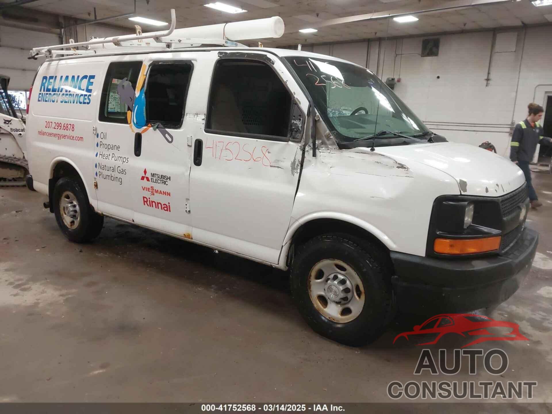 CHEVROLET EXPRESS 2500 2009 - 1GCGG25C091138623