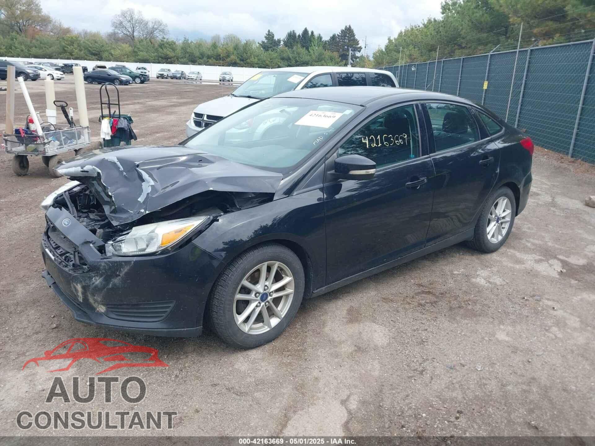 FORD FOCUS 2017 - 1FADP3F25HL239809