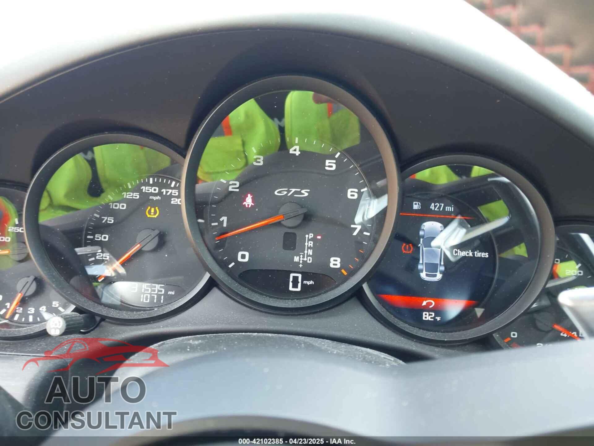 PORSCHE 911 2018 - WP0AB2A98JS123719