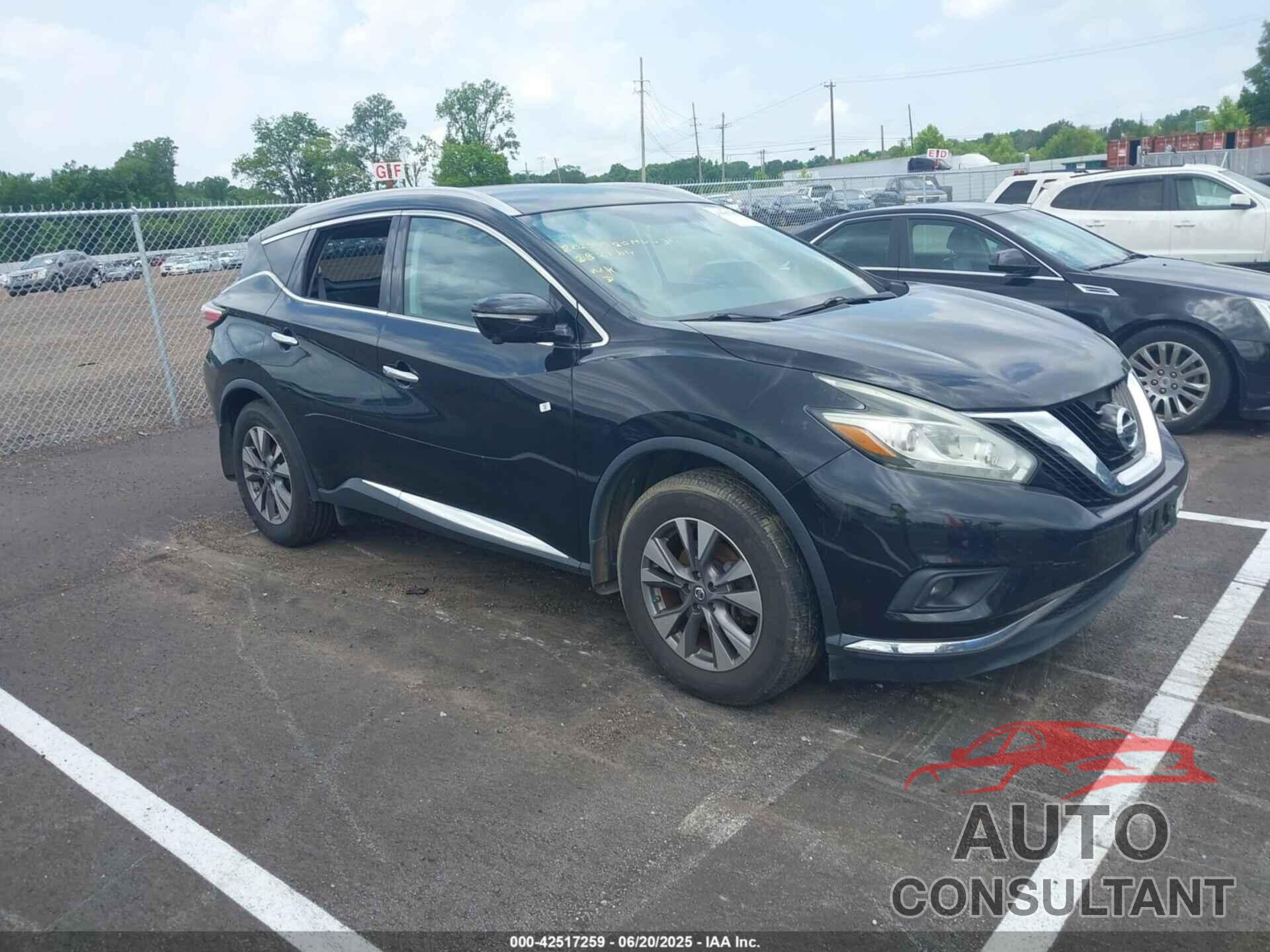 NISSAN MURANO 2015 - 5N1AZ2MG5FN282169