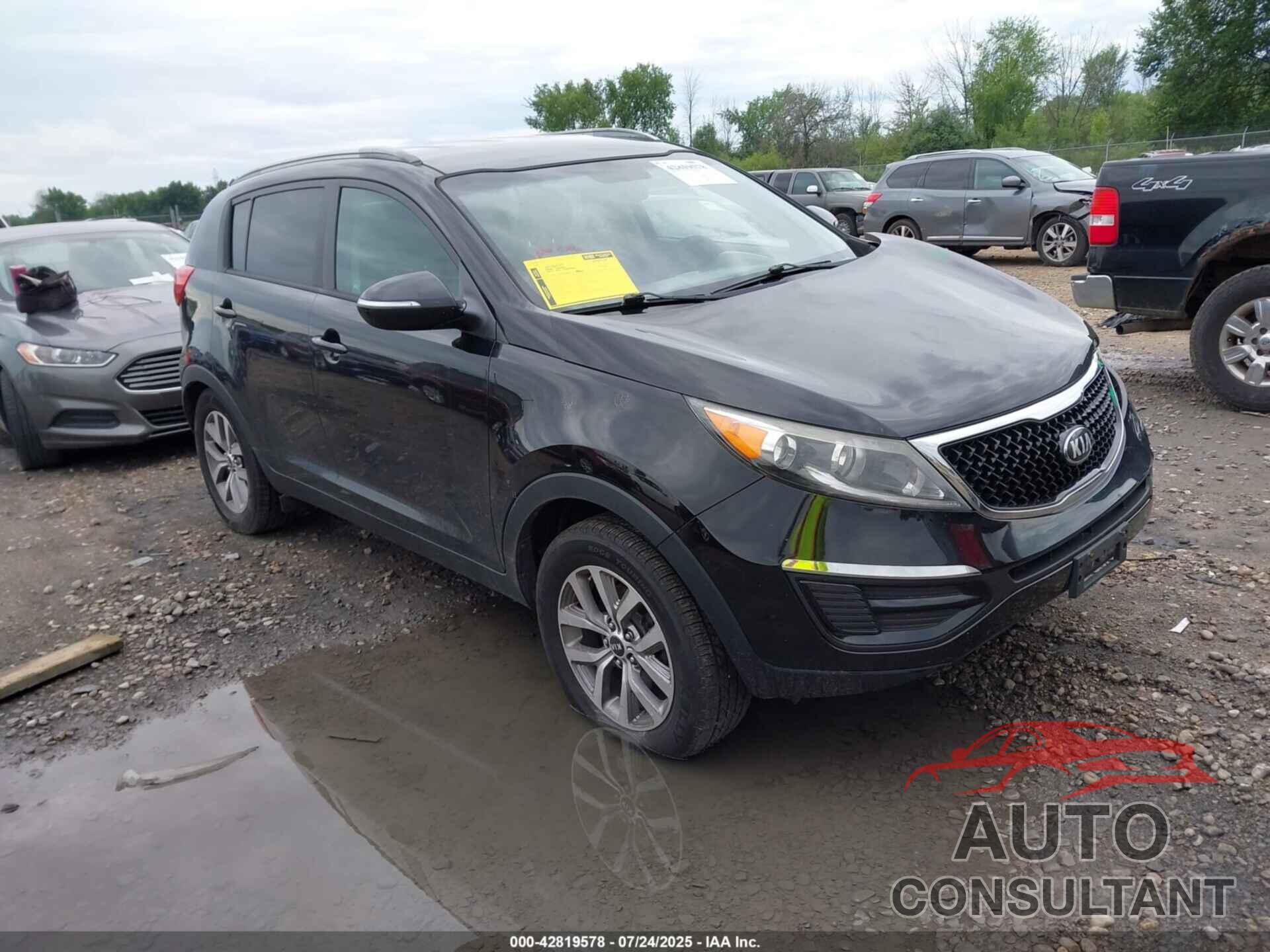 KIA SPORTAGE 2014 - KNDPB3AC8E7557773