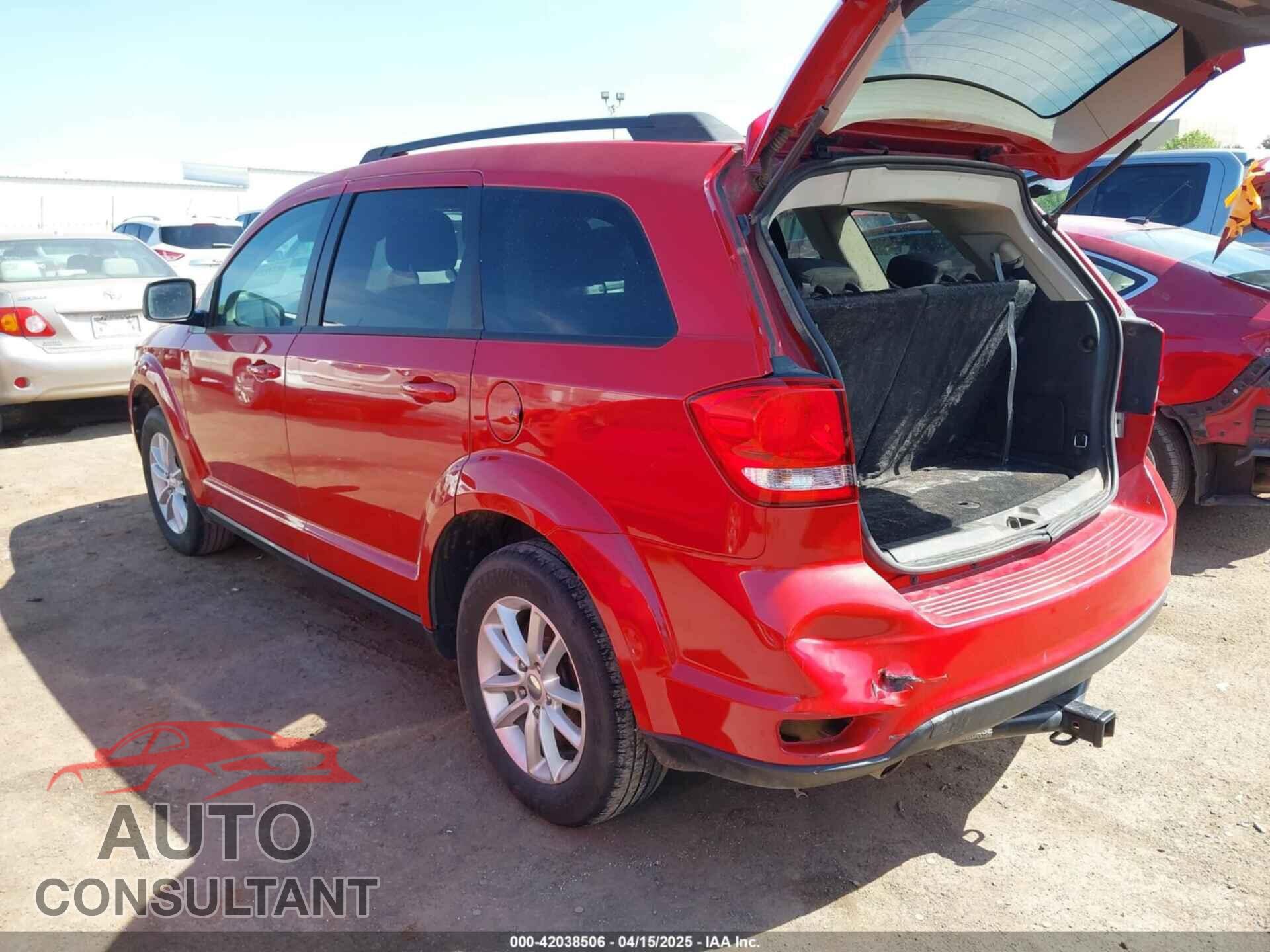 DODGE JOURNEY 2015 - 3C4PDCBG1FT524736